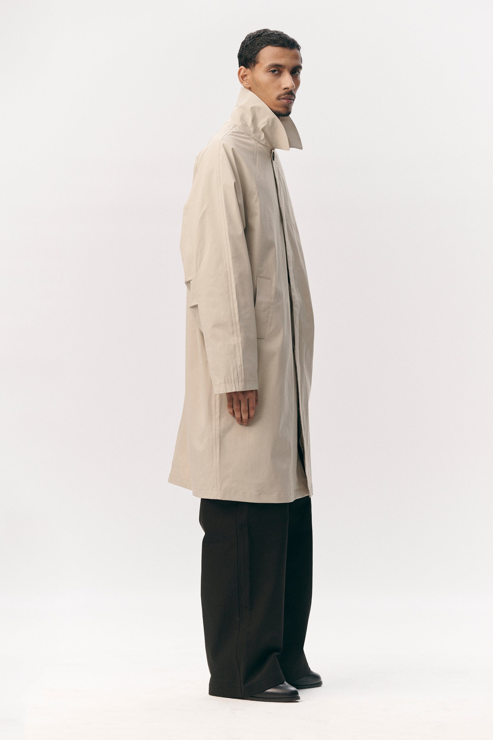 JOBA CARCOAT B RIPSTOP SS26 BEIGE