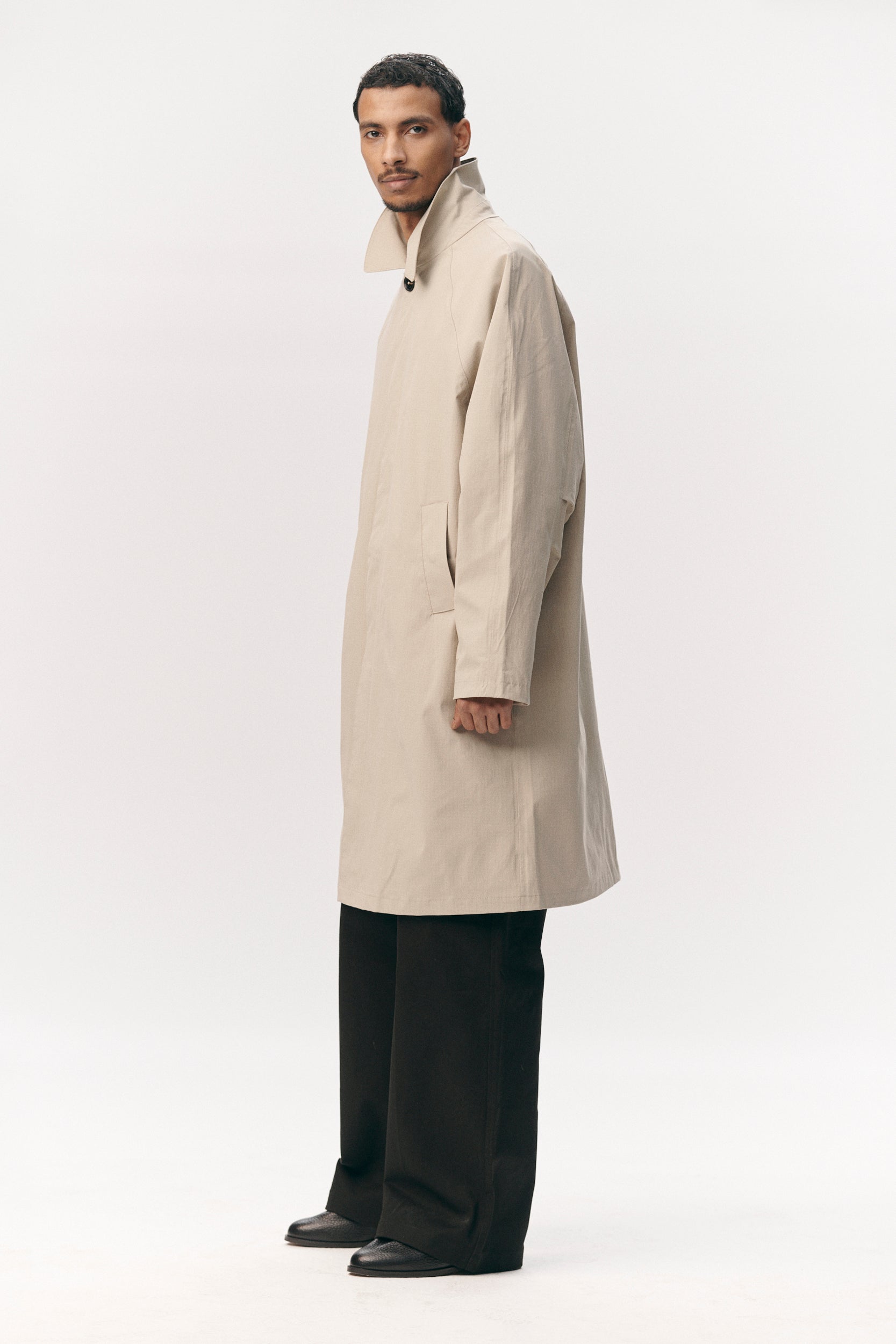JOBA CARCOAT B RIPSTOP SS26 BEIGE