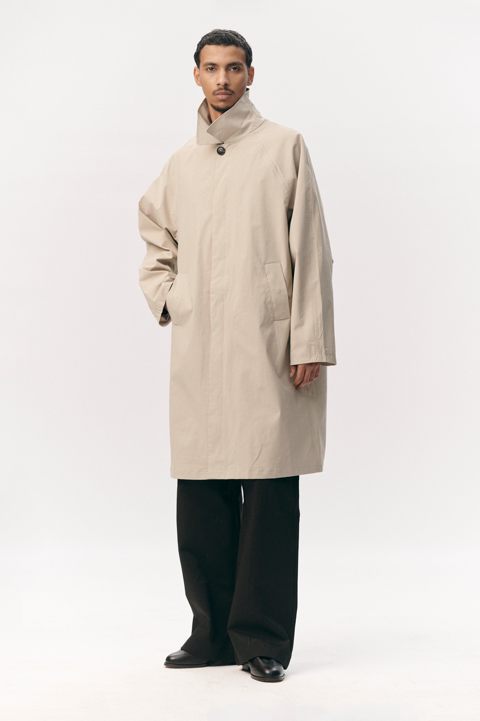 JOBA CARCOAT B RIPSTOP SS26 BEIGE