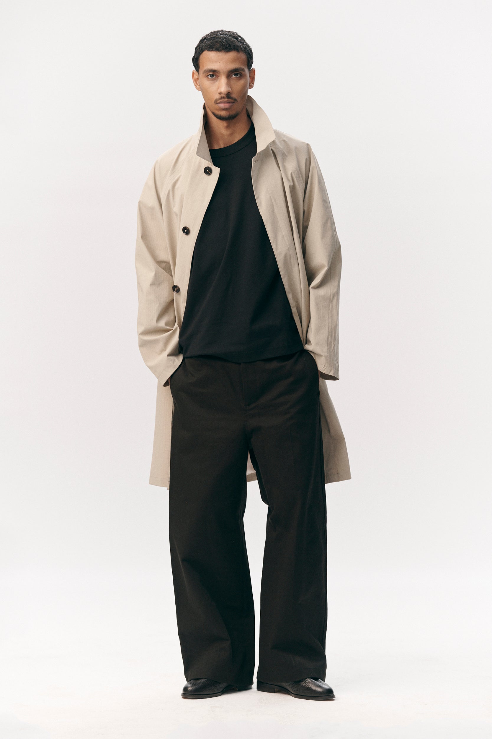 JOBA CARCOAT B RIPSTOP SS26 BEIGE