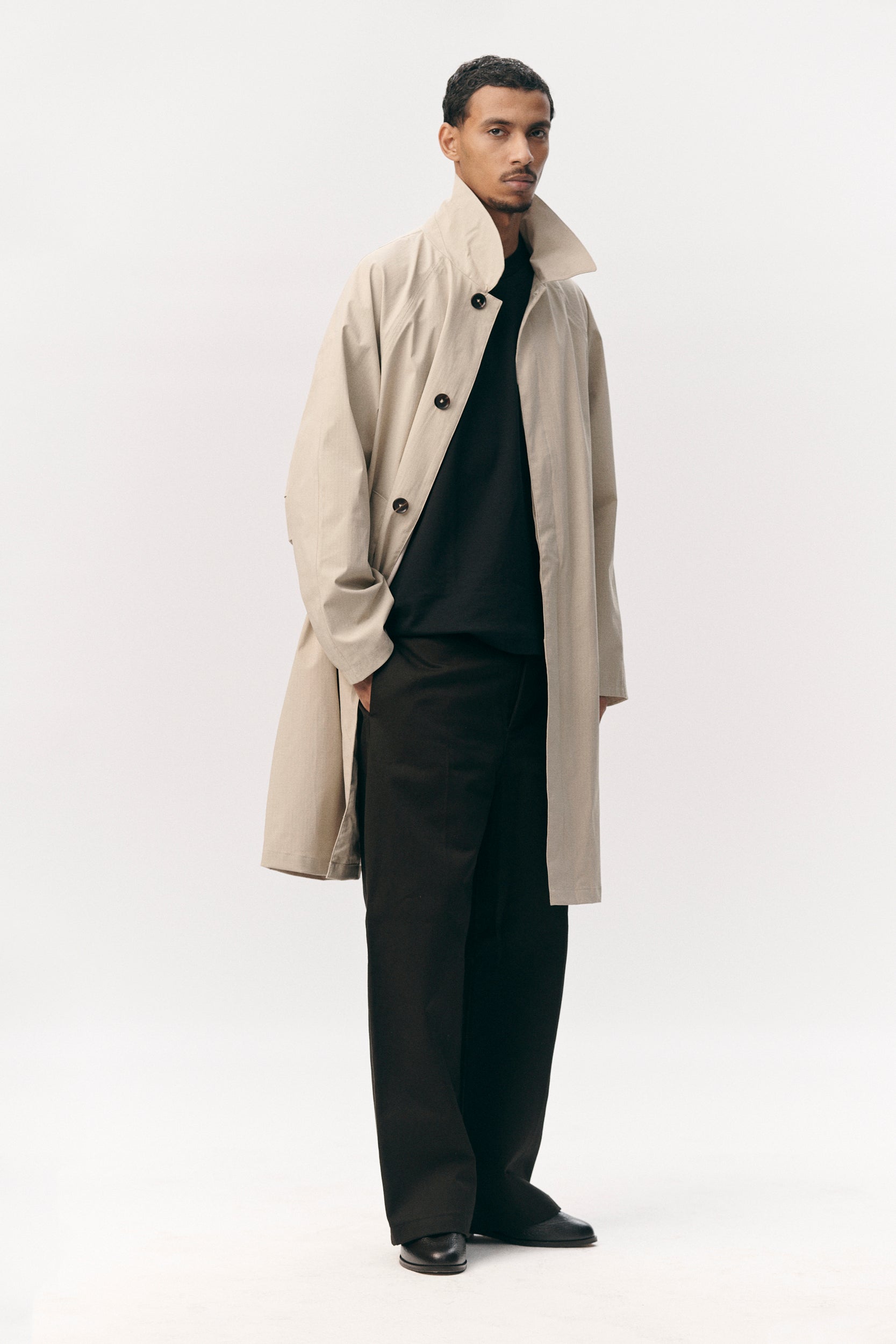 JOBA CARCOAT B RIPSTOP SS26 BEIGE