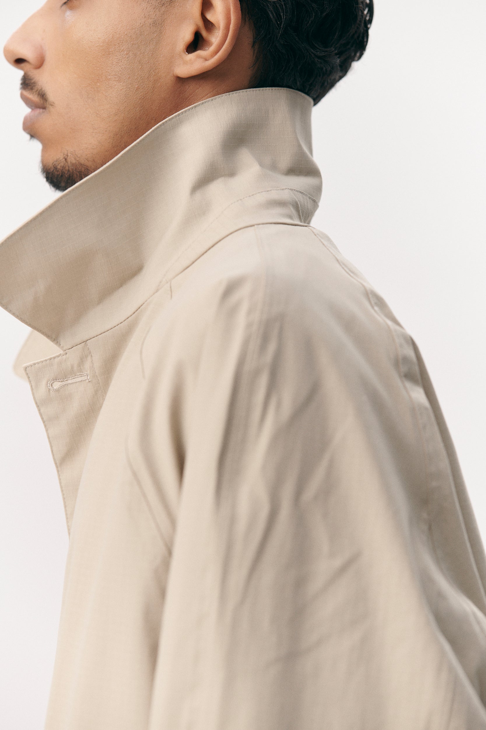 JOBA CARCOAT B RIPSTOP SS26 BEIGE