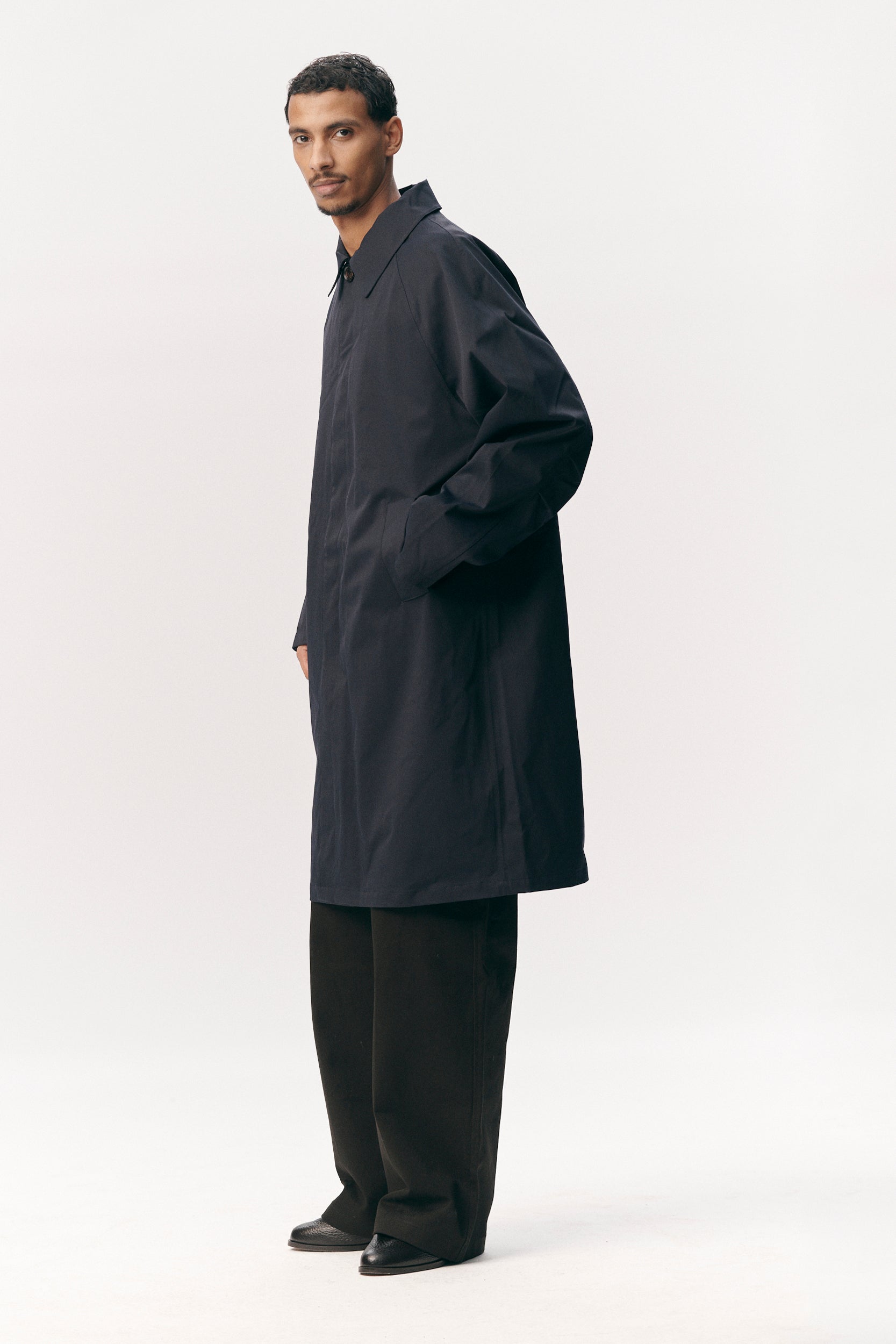 JOBA CARCOAT SS26 NAVY