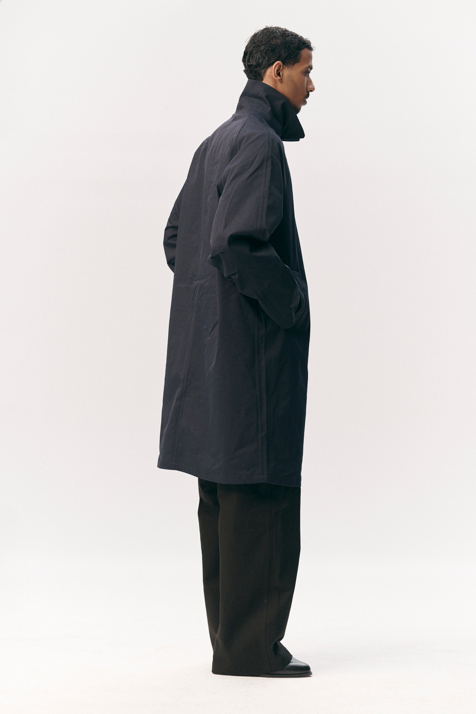 JOBA CARCOAT SS26 NAVY