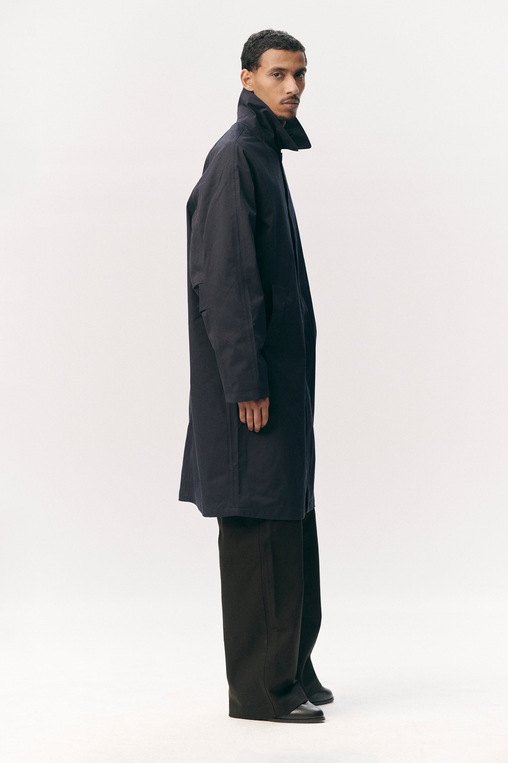 JOBA CARCOAT SS26 NAVY