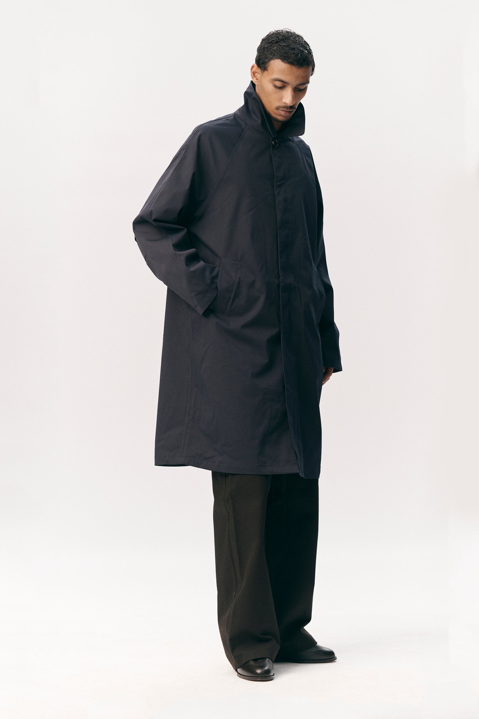 JOBA CARCOAT SS26 NAVY