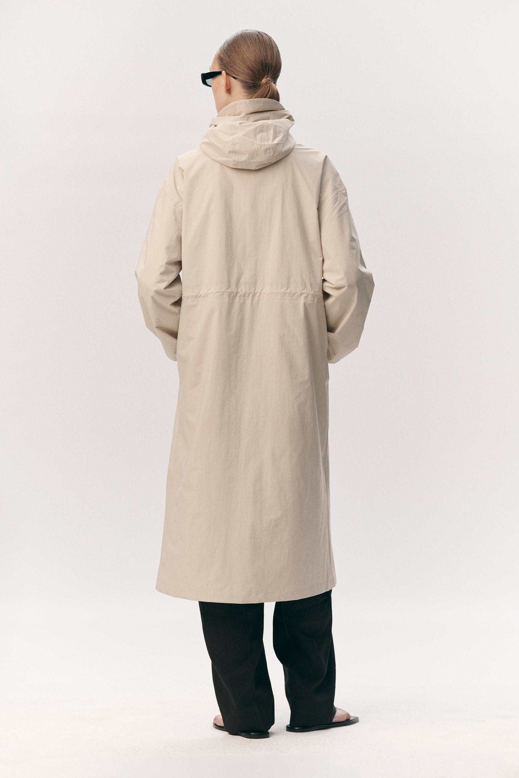 ROOMY LONG TUBE NYLON SS26 BEIGE