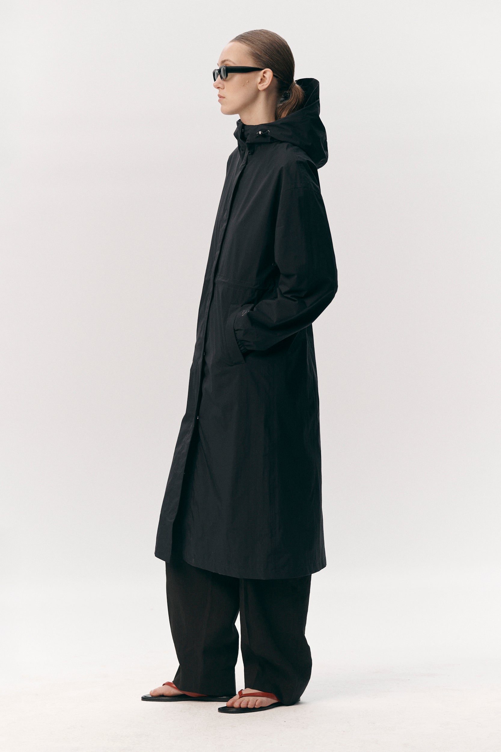 ROOMY LONG TUBE NYLON SS26 NAVY