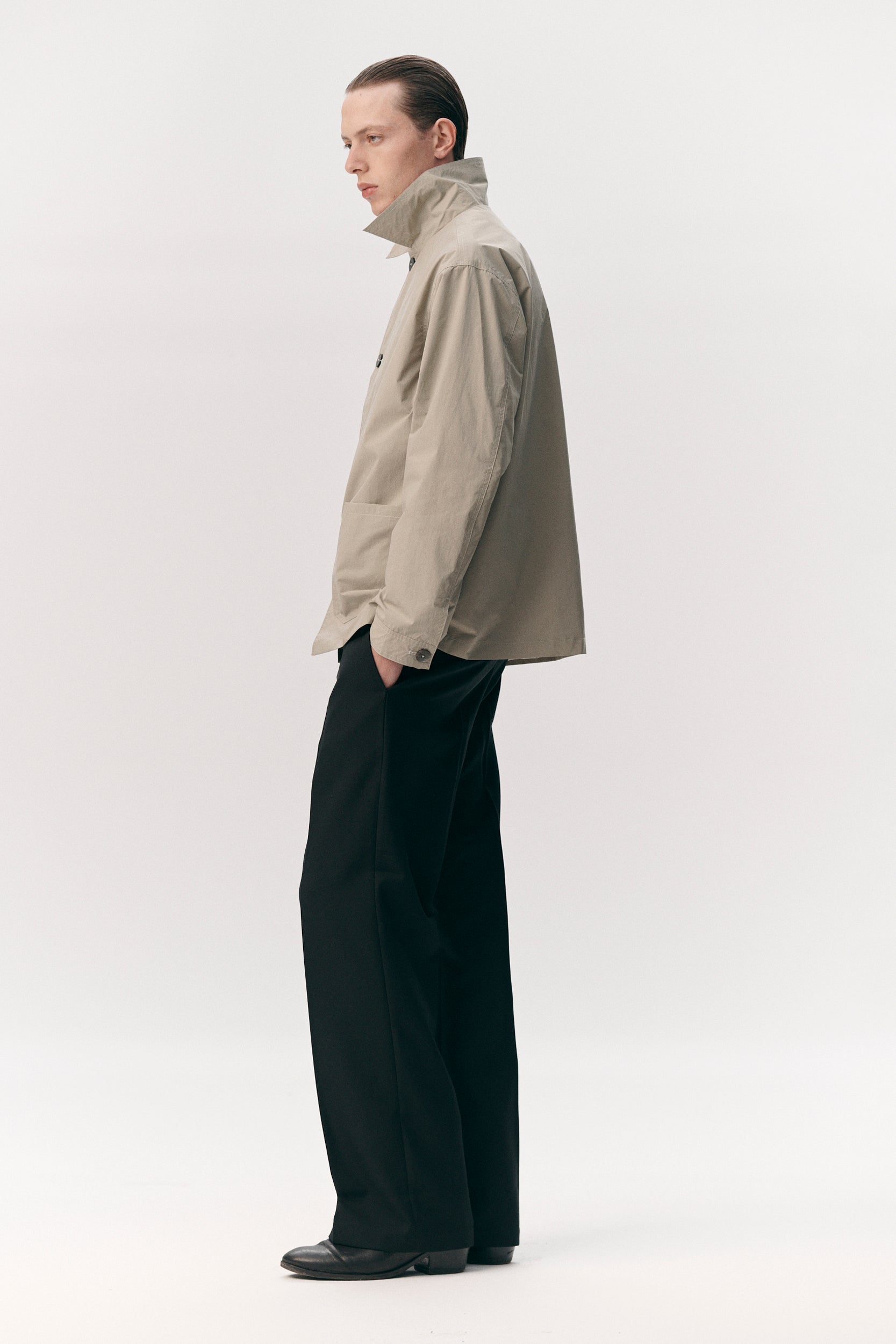 O-SHIRT NYLON SS26 LIGHT ARMY