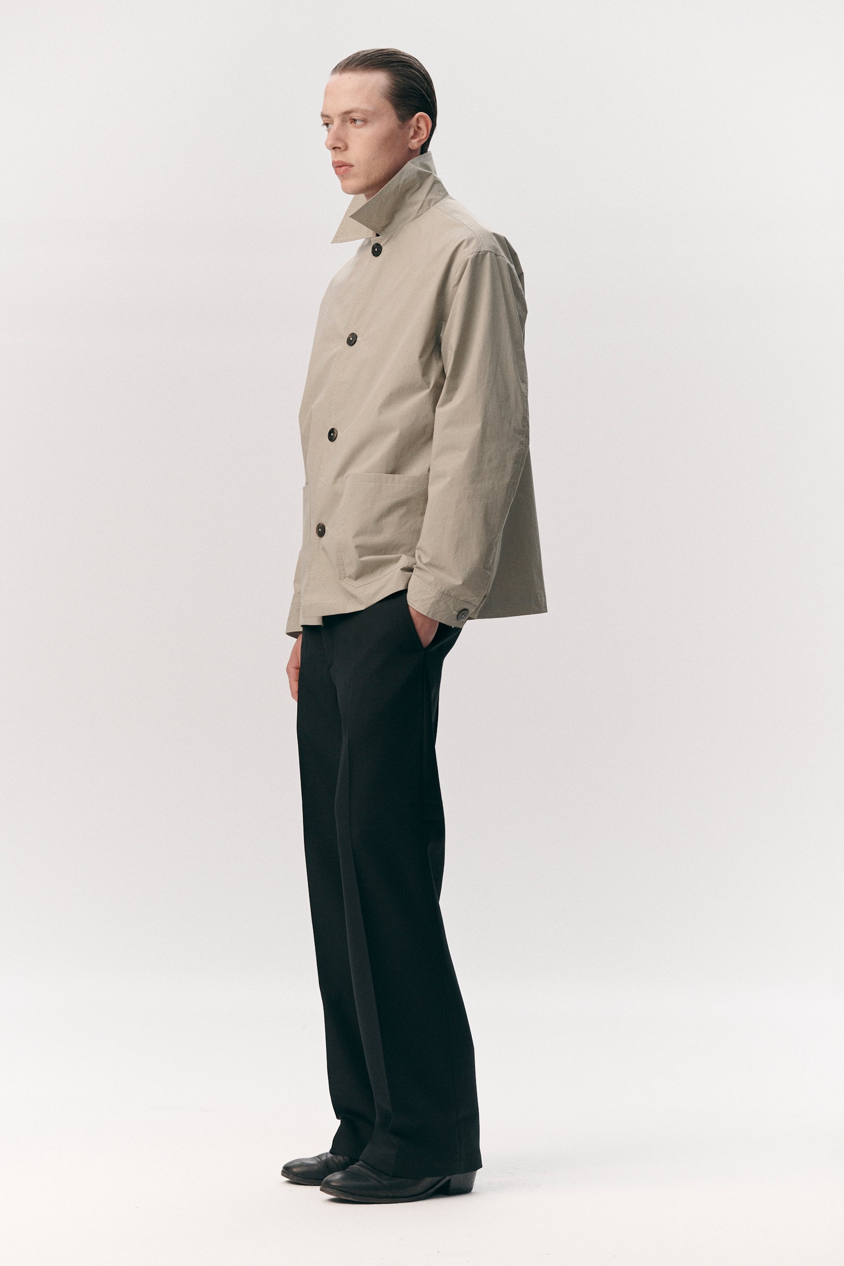 O-SHIRT NYLON SS26 LIGHT ARMY