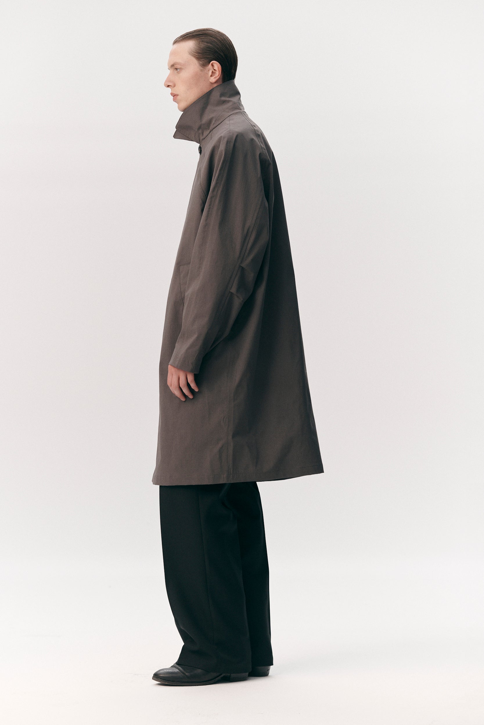 JOBA CARCOAT B RIPSTOP SS26 PURPLE GREY