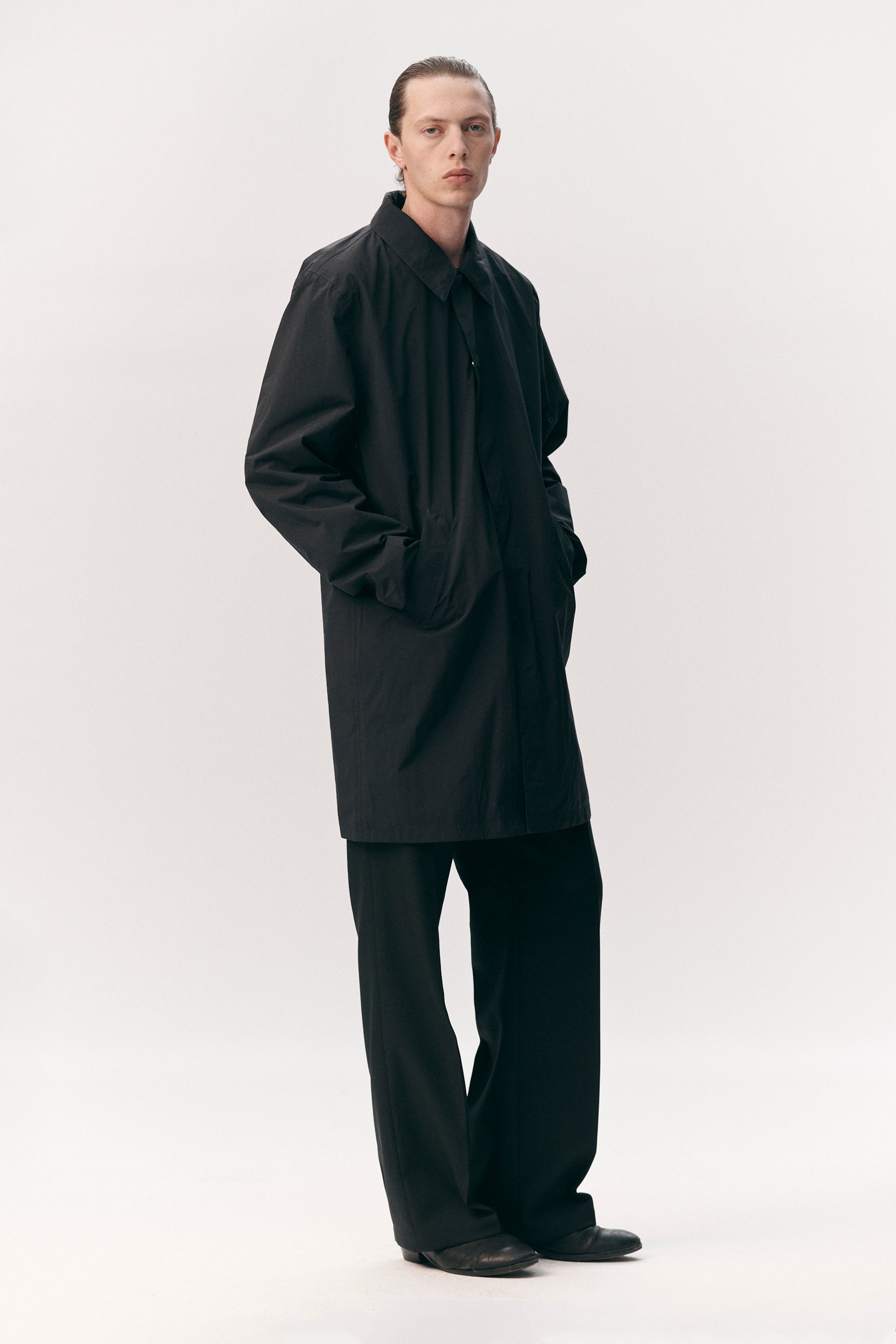 LONG DONG STRETCH NYLON SS26 NAVY