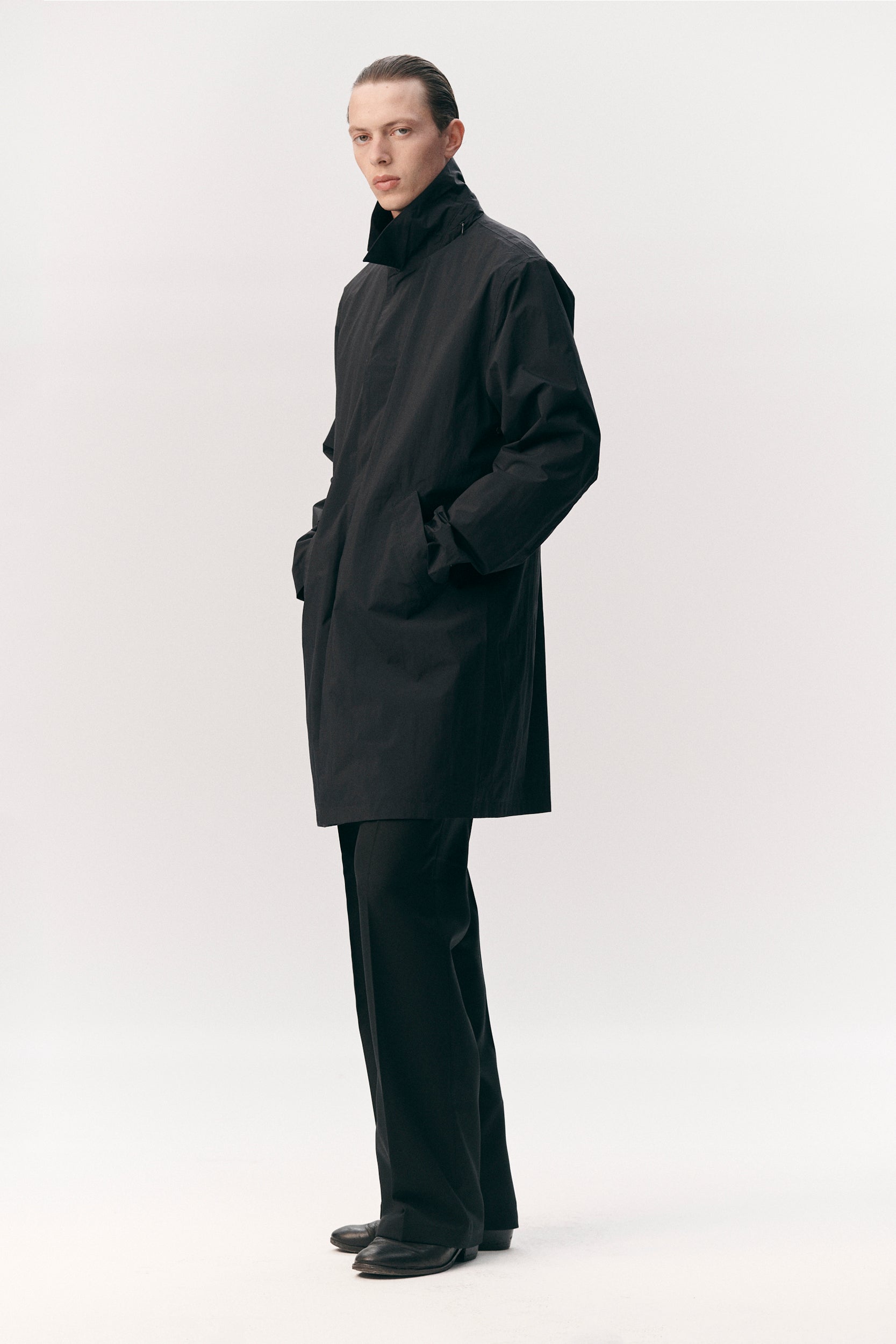 LONG DONG STRETCH NYLON SS26 NAVY