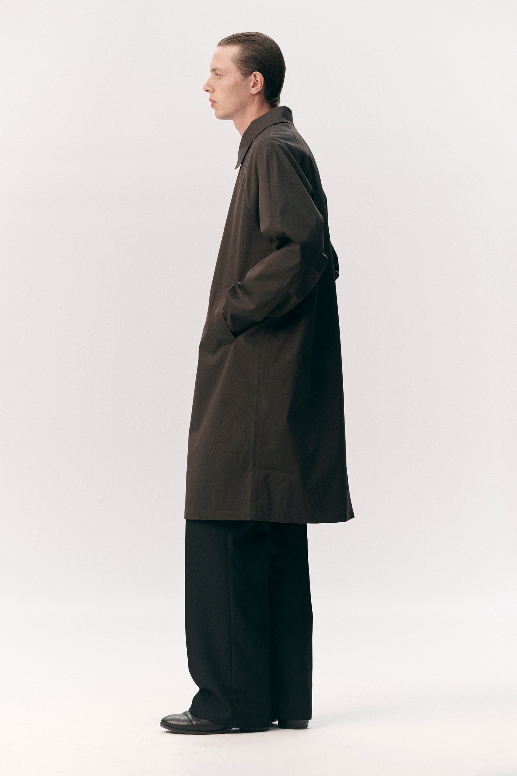 JOBA CARCOAT SS26 FADED COFFEE