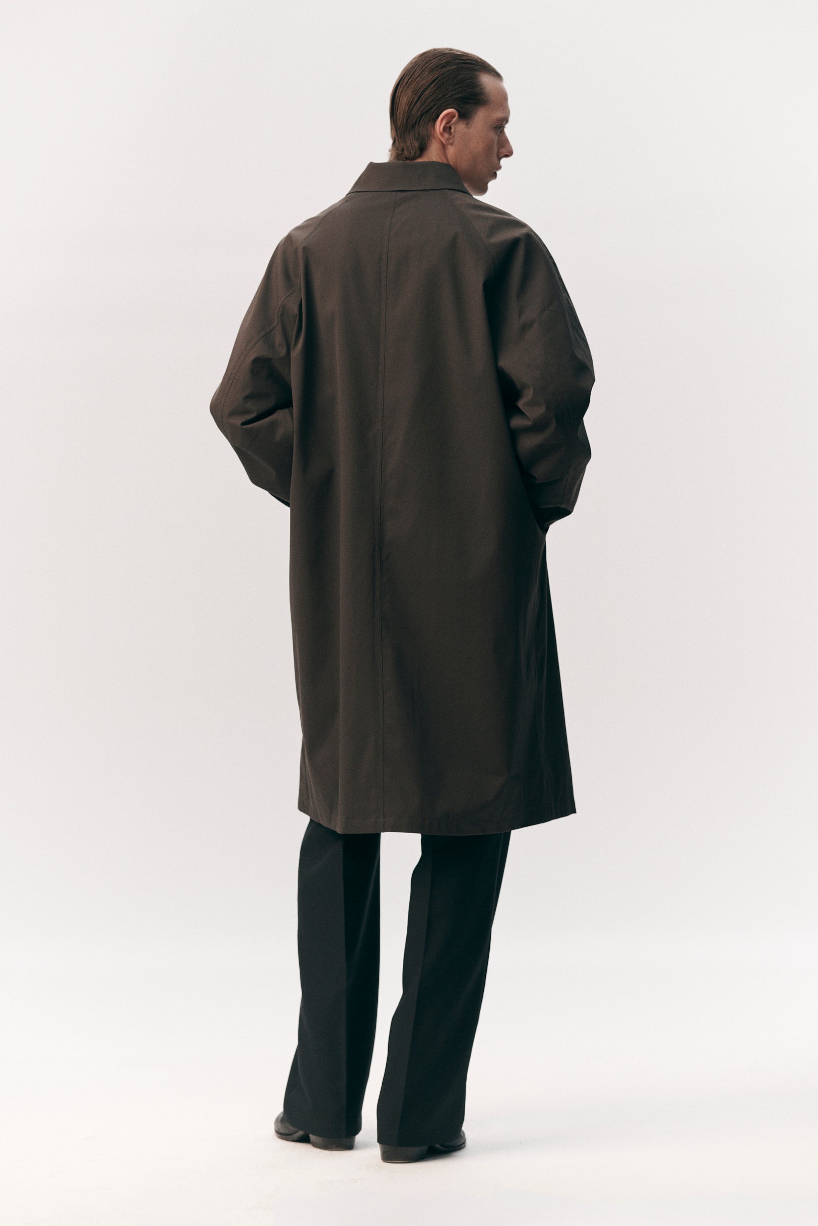 JOBA CARCOAT SS26 FADED COFFEE