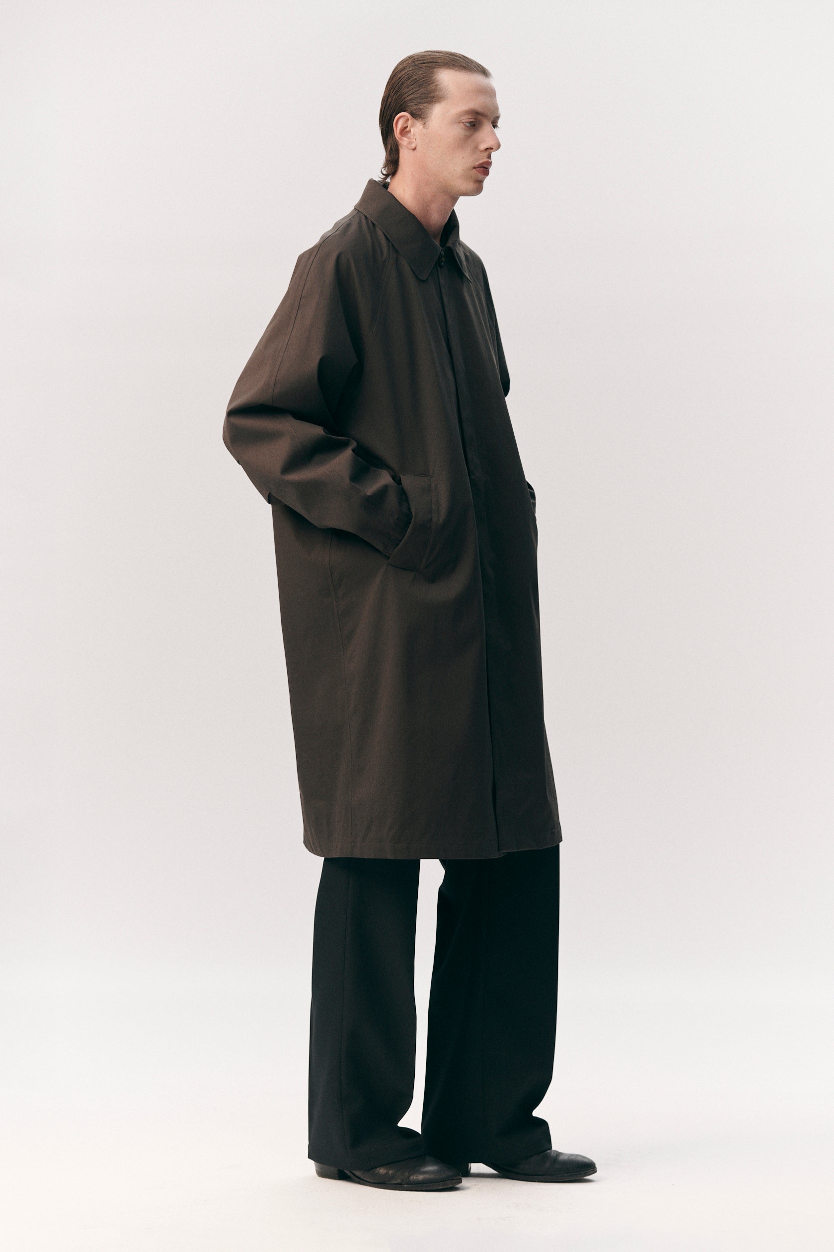 JOBA CARCOAT SS26 FADED COFFEE
