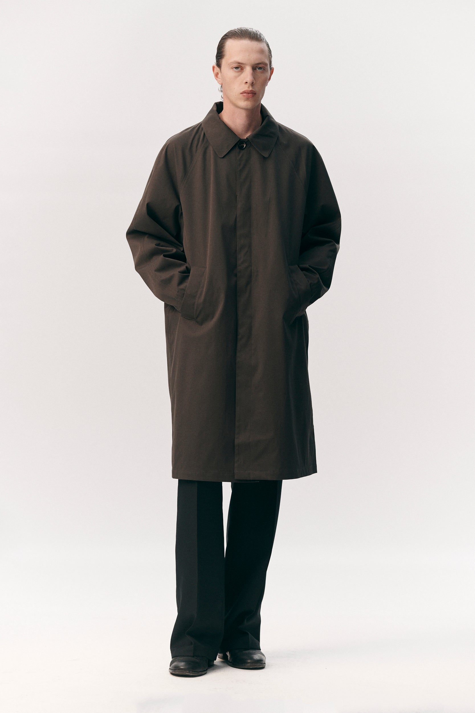 JOBA CARCOAT SS26 FADED COFFEE
