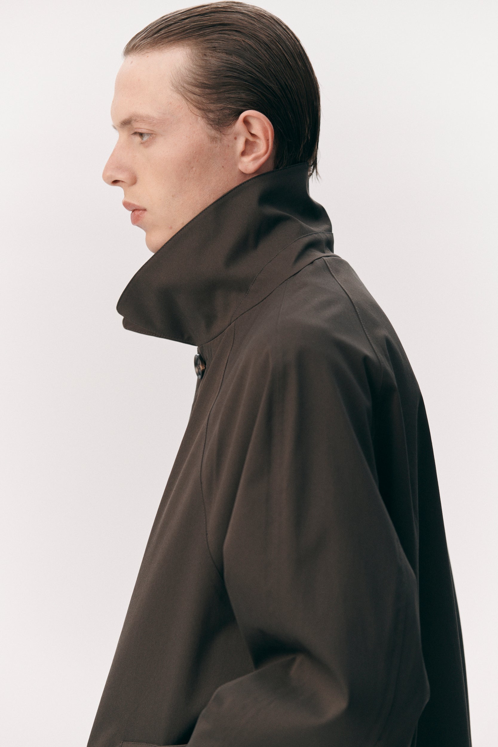 JOBA CARCOAT SS26 FADED COFFEE
