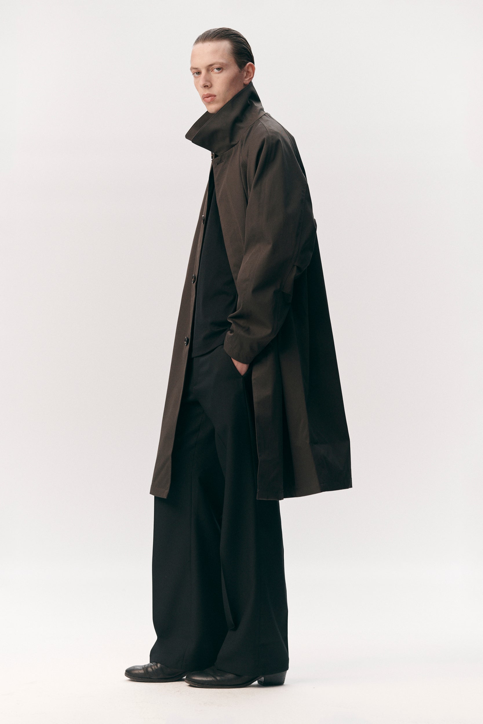 JOBA CARCOAT SS26 FADED COFFEE