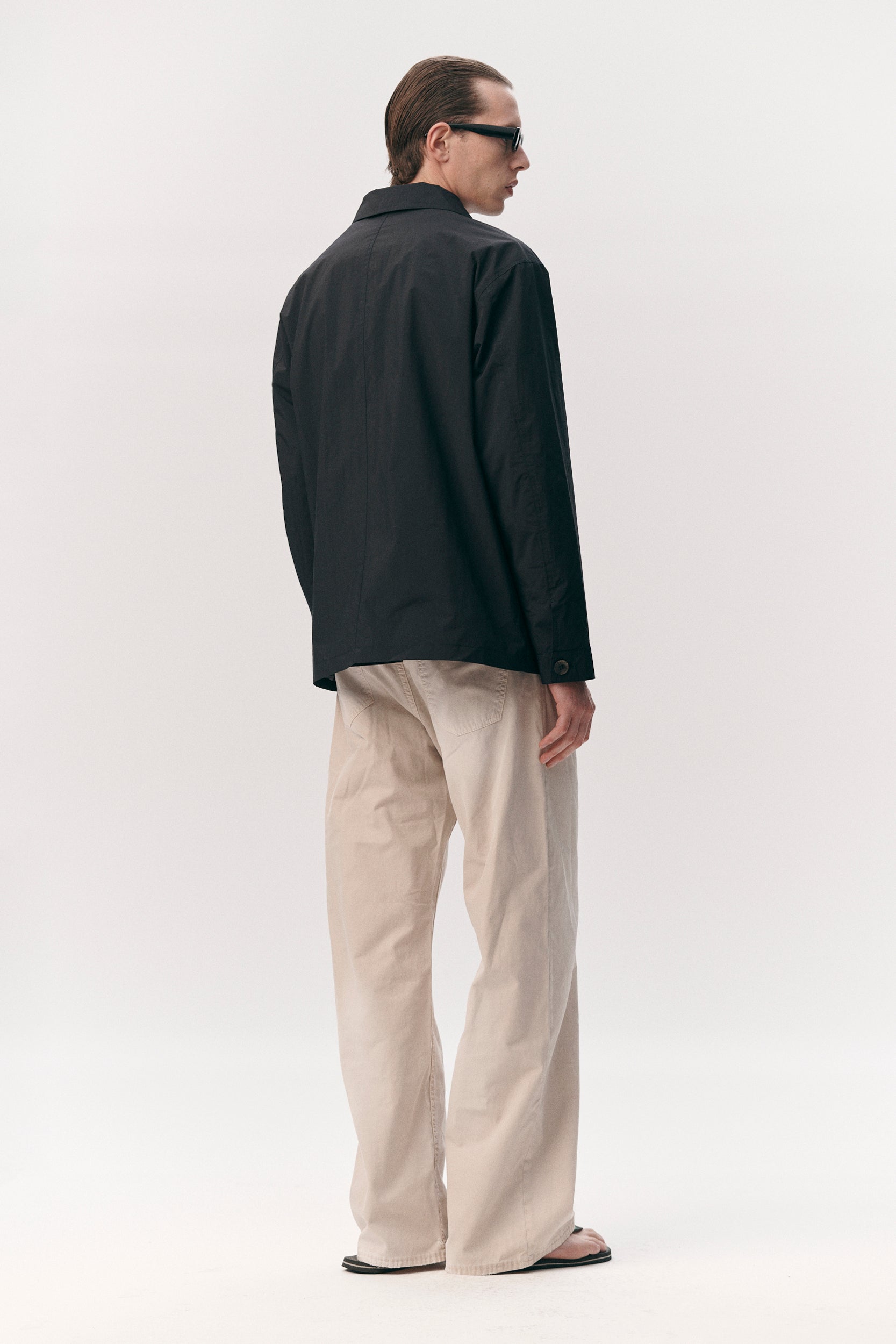 O-SHIRT NYLON SS26 NAVY