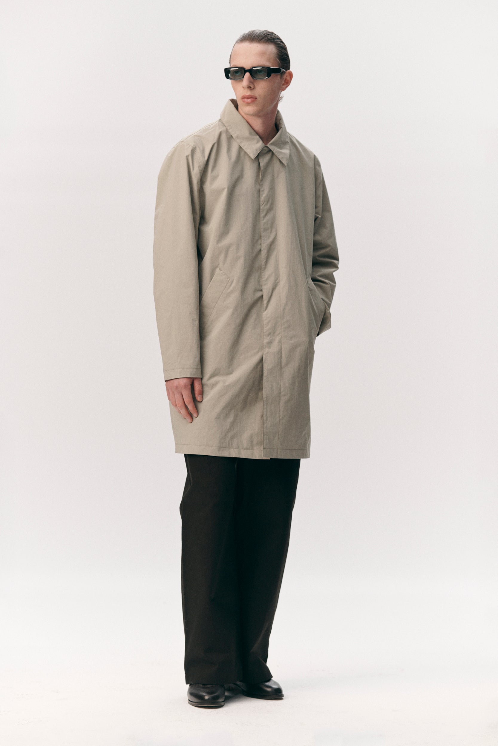 LONG DONG STRETCH NYLON SS26 LIGHT ARMY