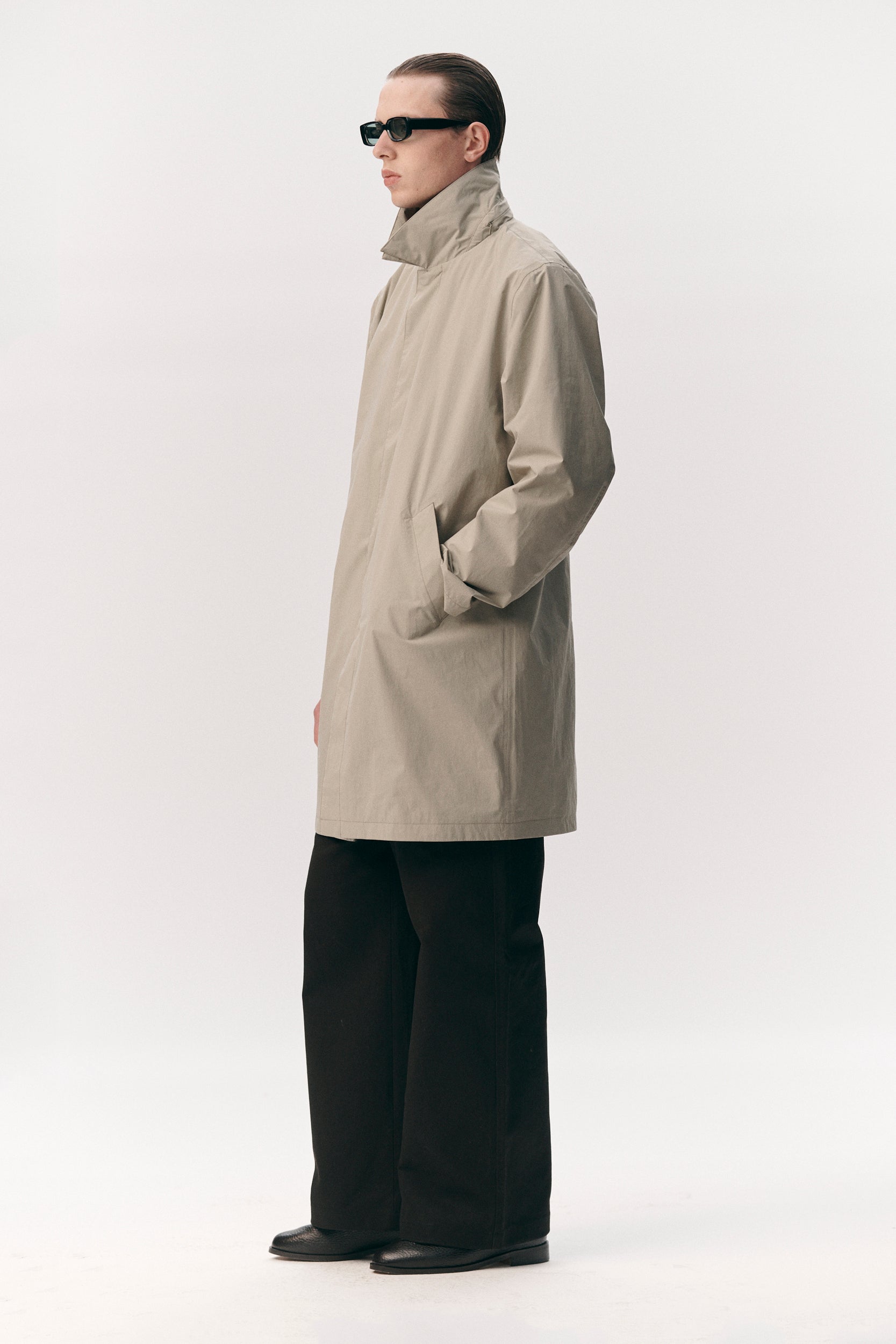 LONG DONG STRETCH NYLON SS26 LIGHT ARMY