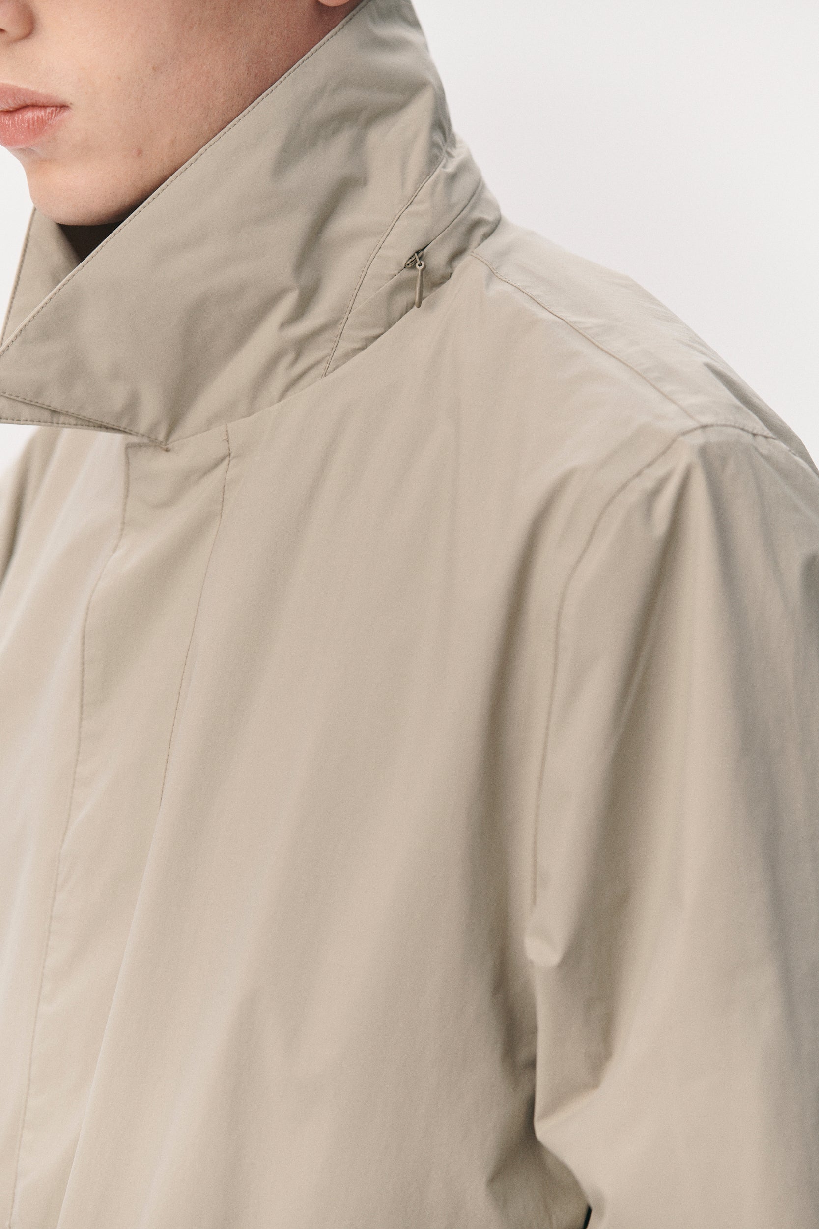 LONG DONG STRETCH NYLON SS26 LIGHT ARMY