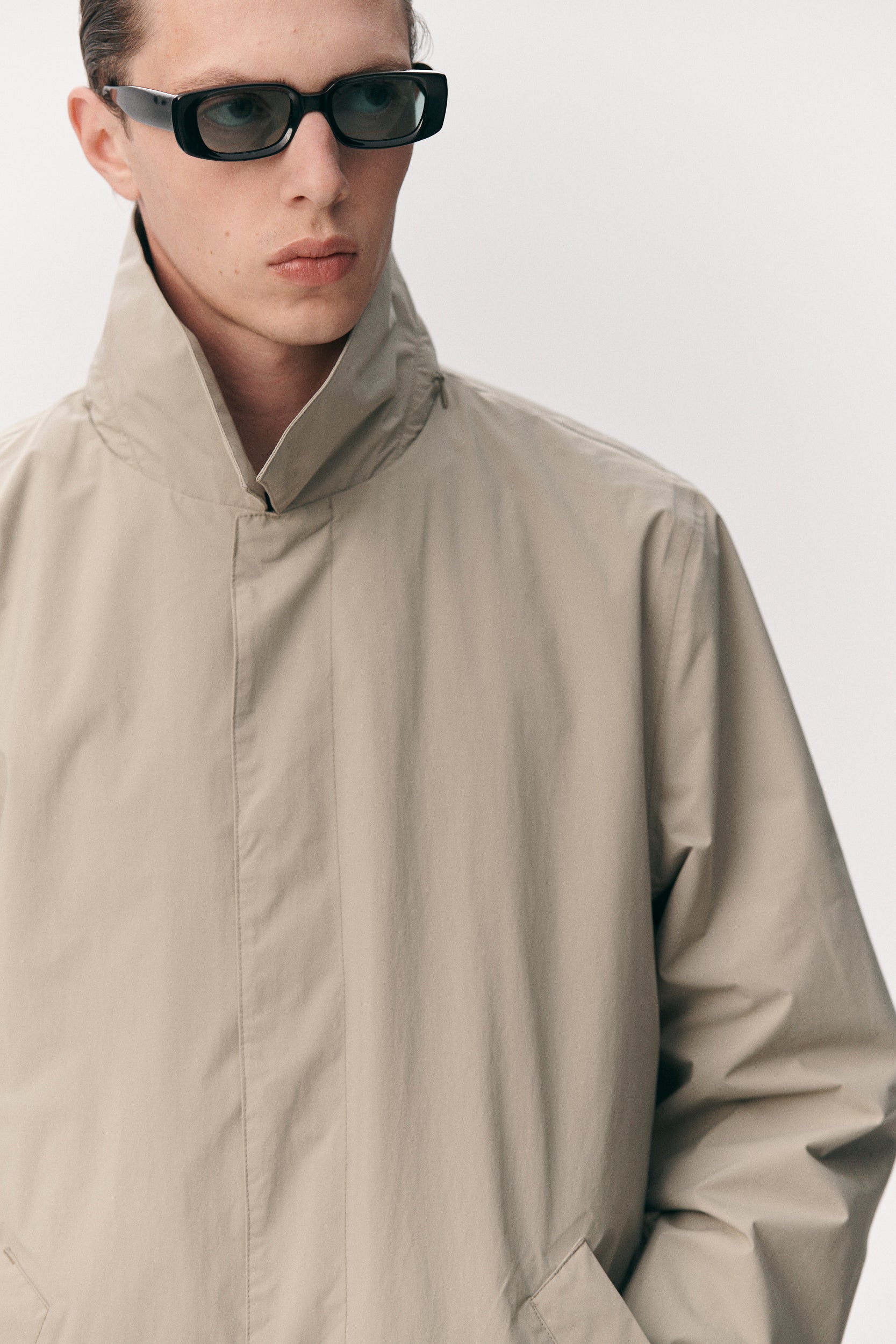 LONG DONG STRETCH NYLON SS26 LIGHT ARMY