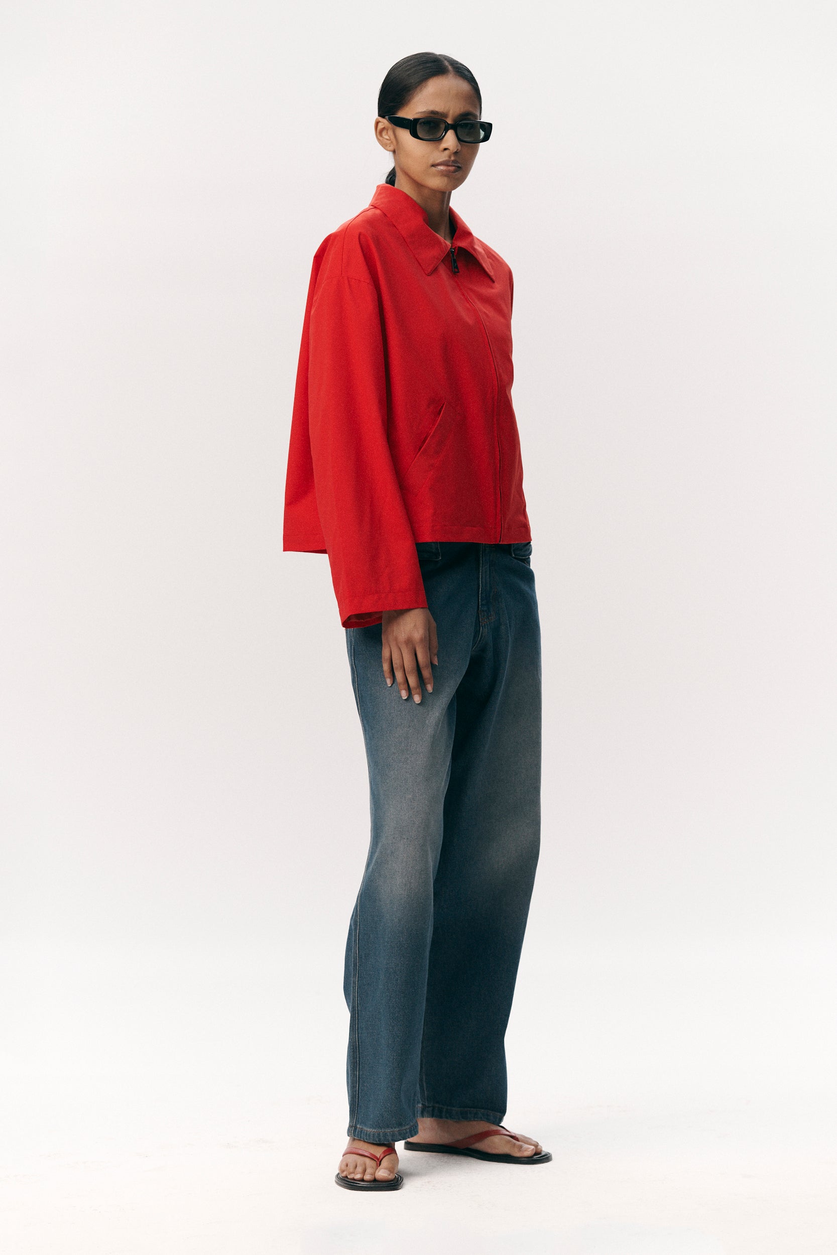 SHIRT JACKET GN SS26 RED