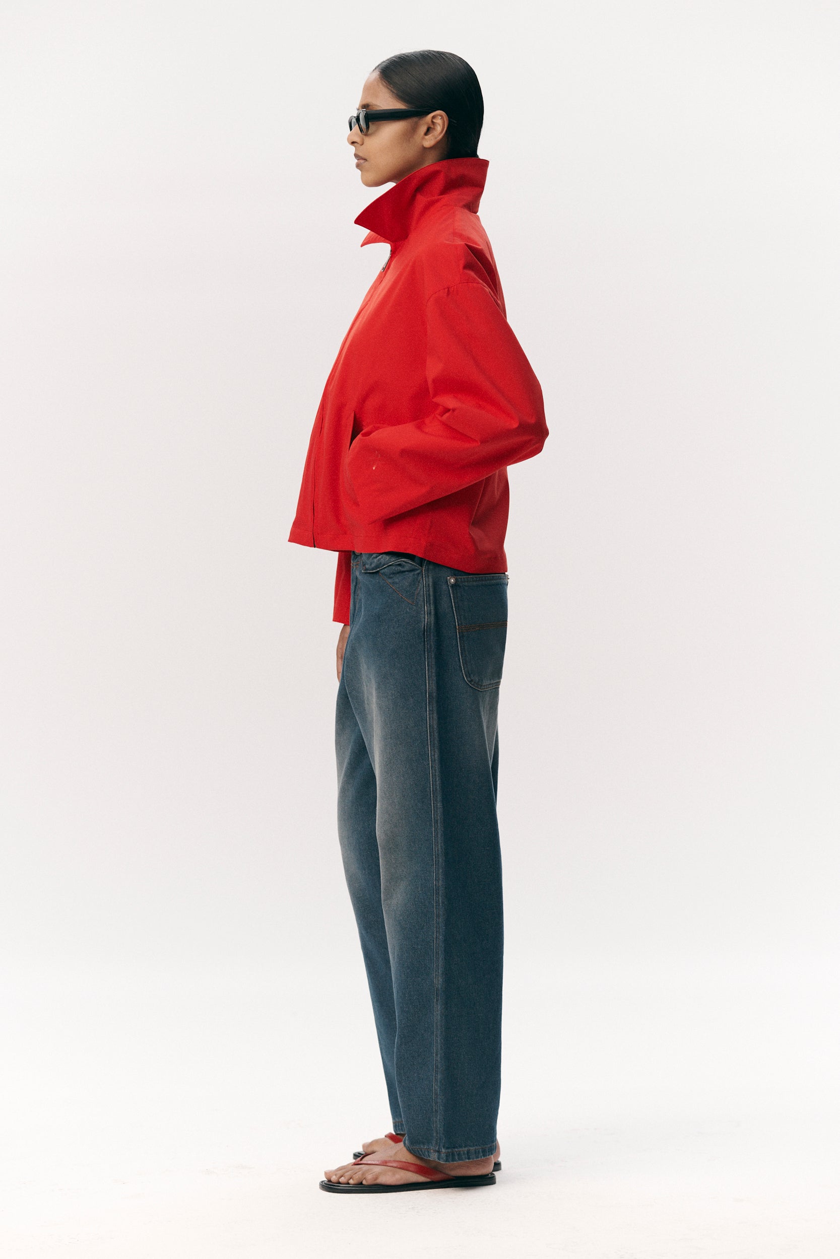 SHIRT JACKET GN SS26 RED