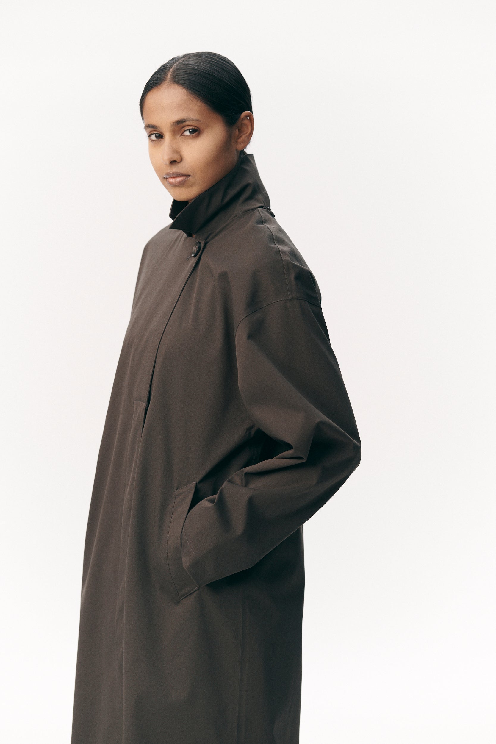 JANICE B LONG SS26 FADED COFFEE