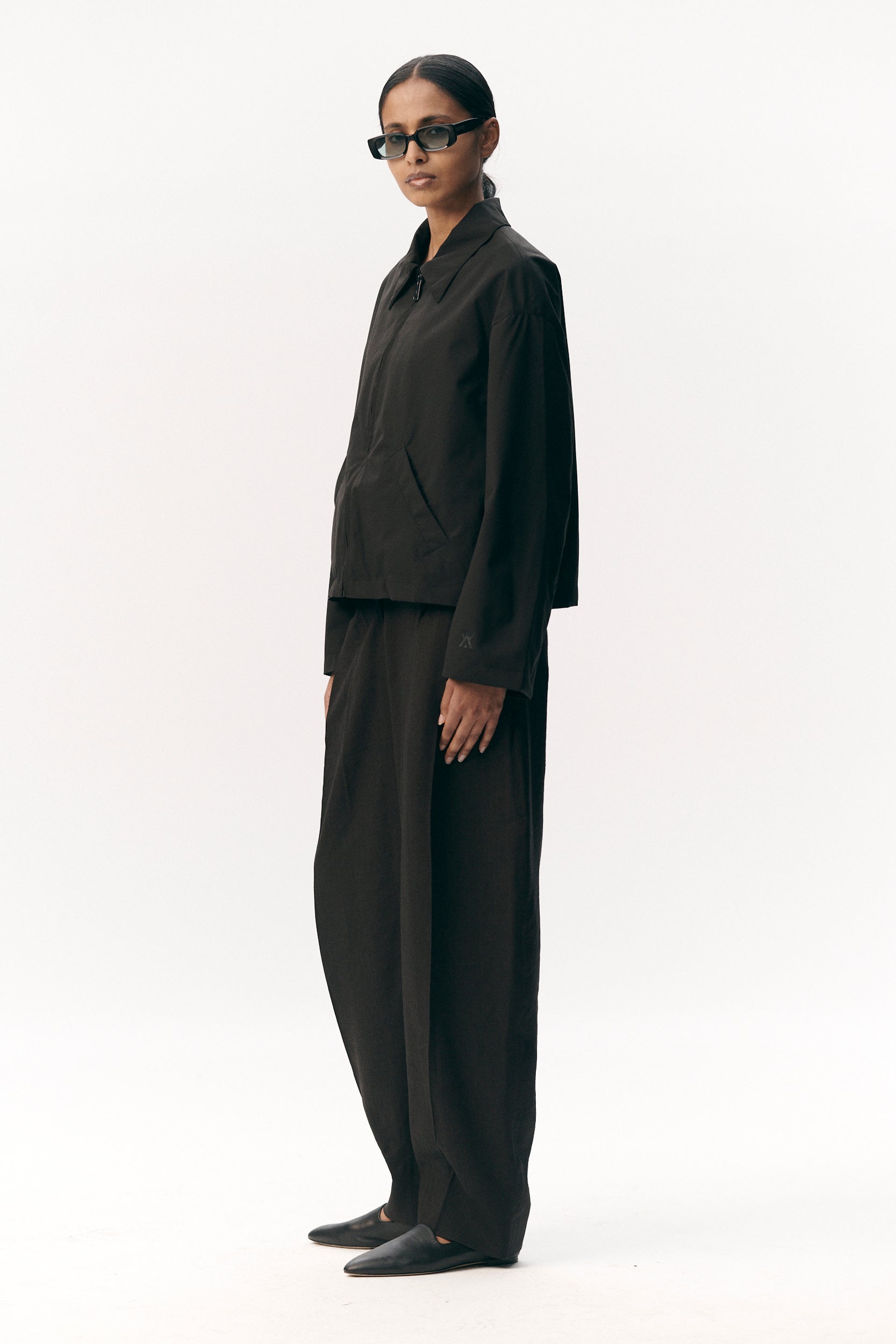 SHIRT JACKET GN SS26 BLACK