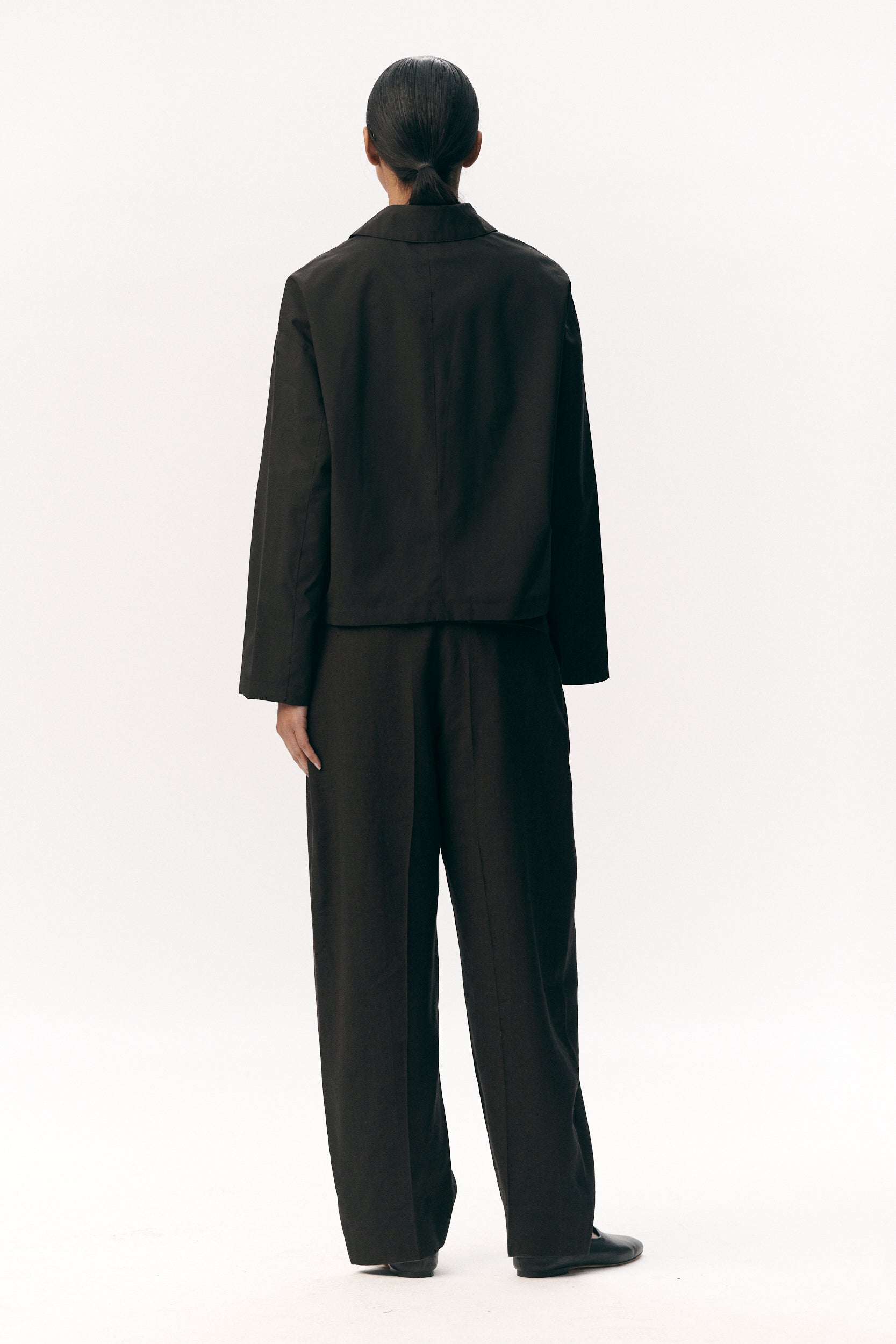 SHIRT JACKET GN SS26 BLACK