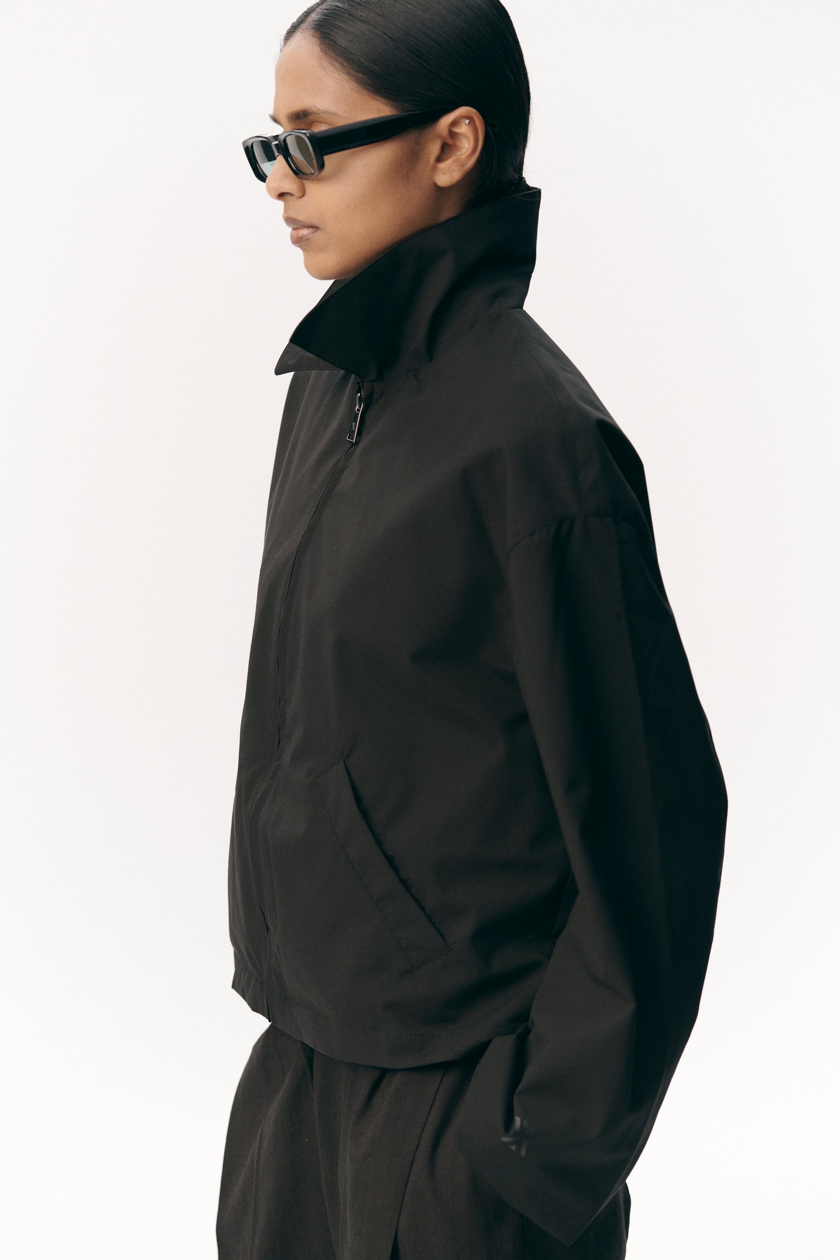 SHIRT JACKET GN SS26 BLACK