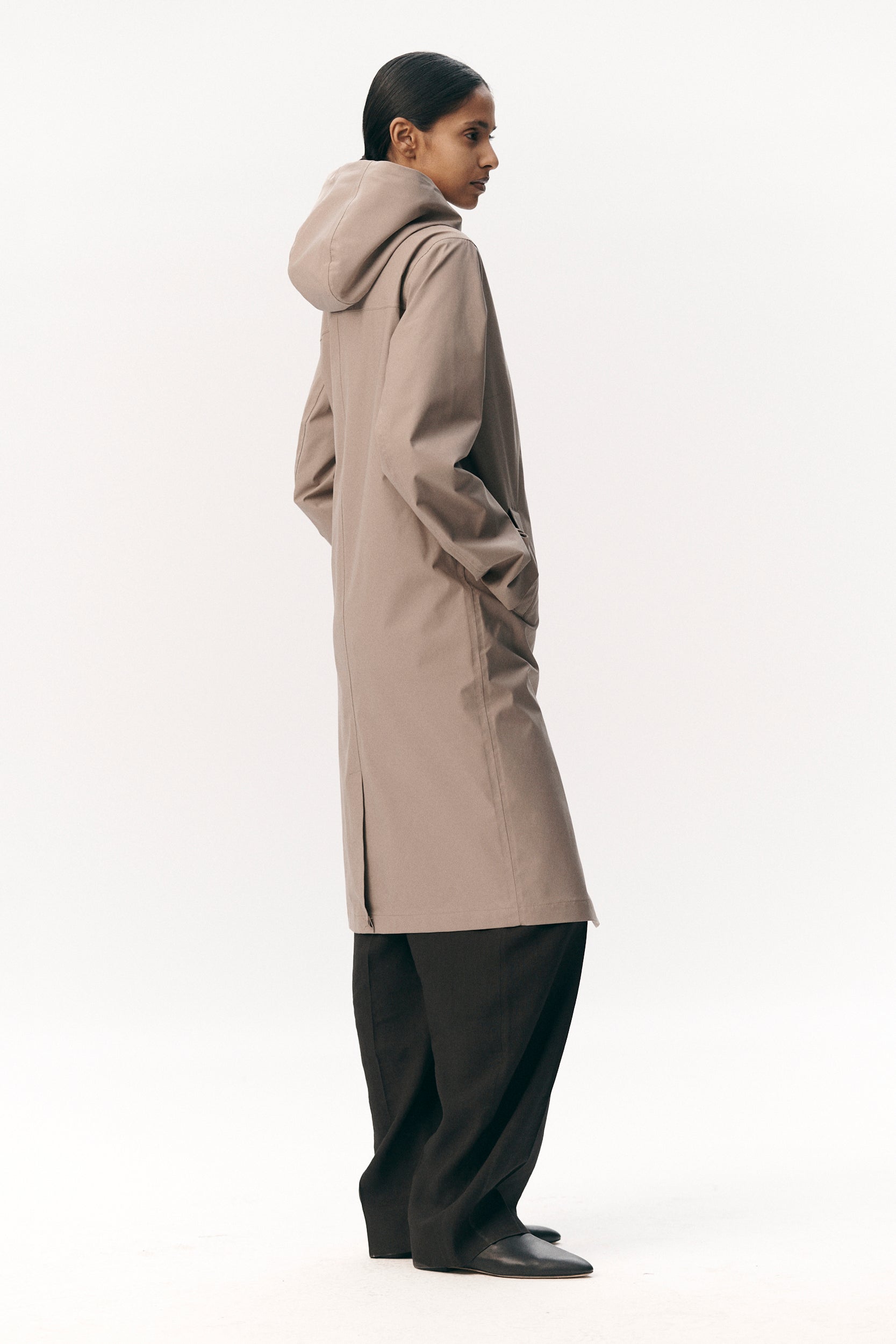 NOT SO LONG TUBE STRETCH TWILL SS26 LIGHT ARMY