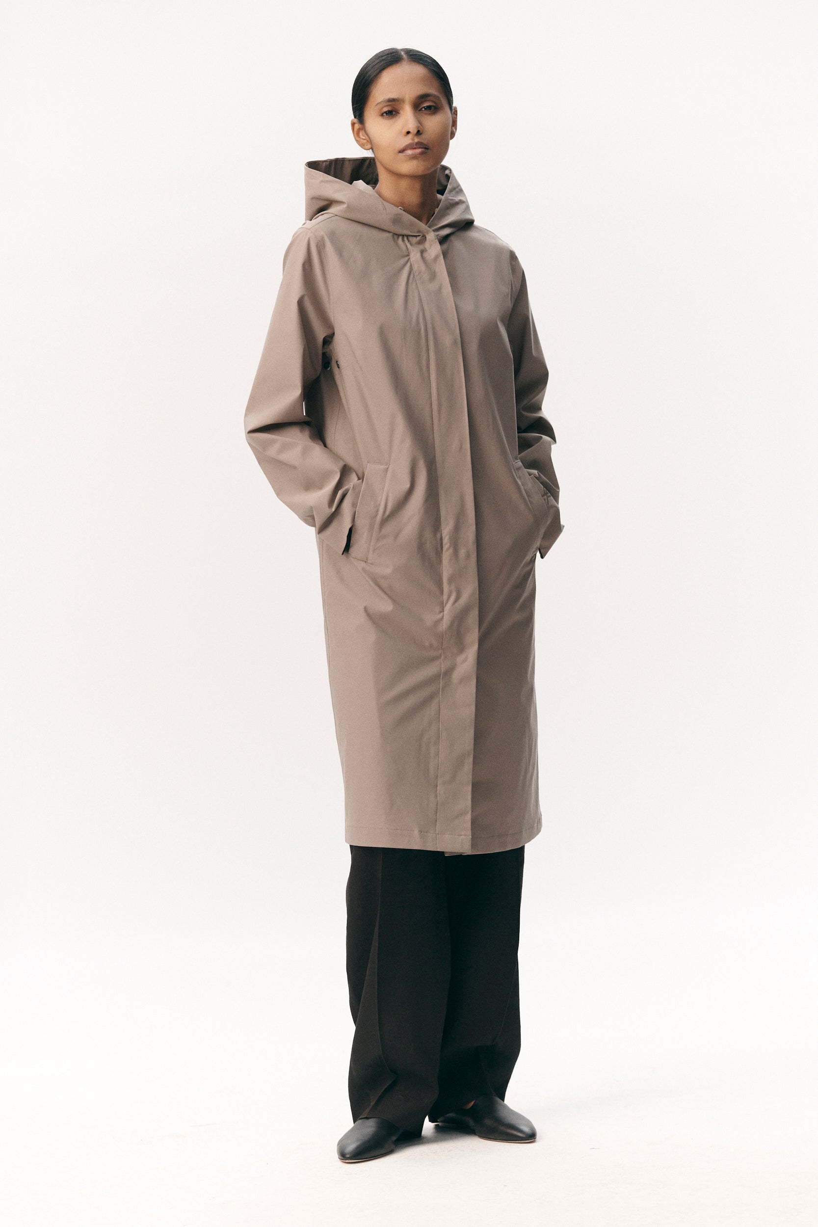 NOT SO LONG TUBE STRETCH TWILL SS26 LIGHT ARMY