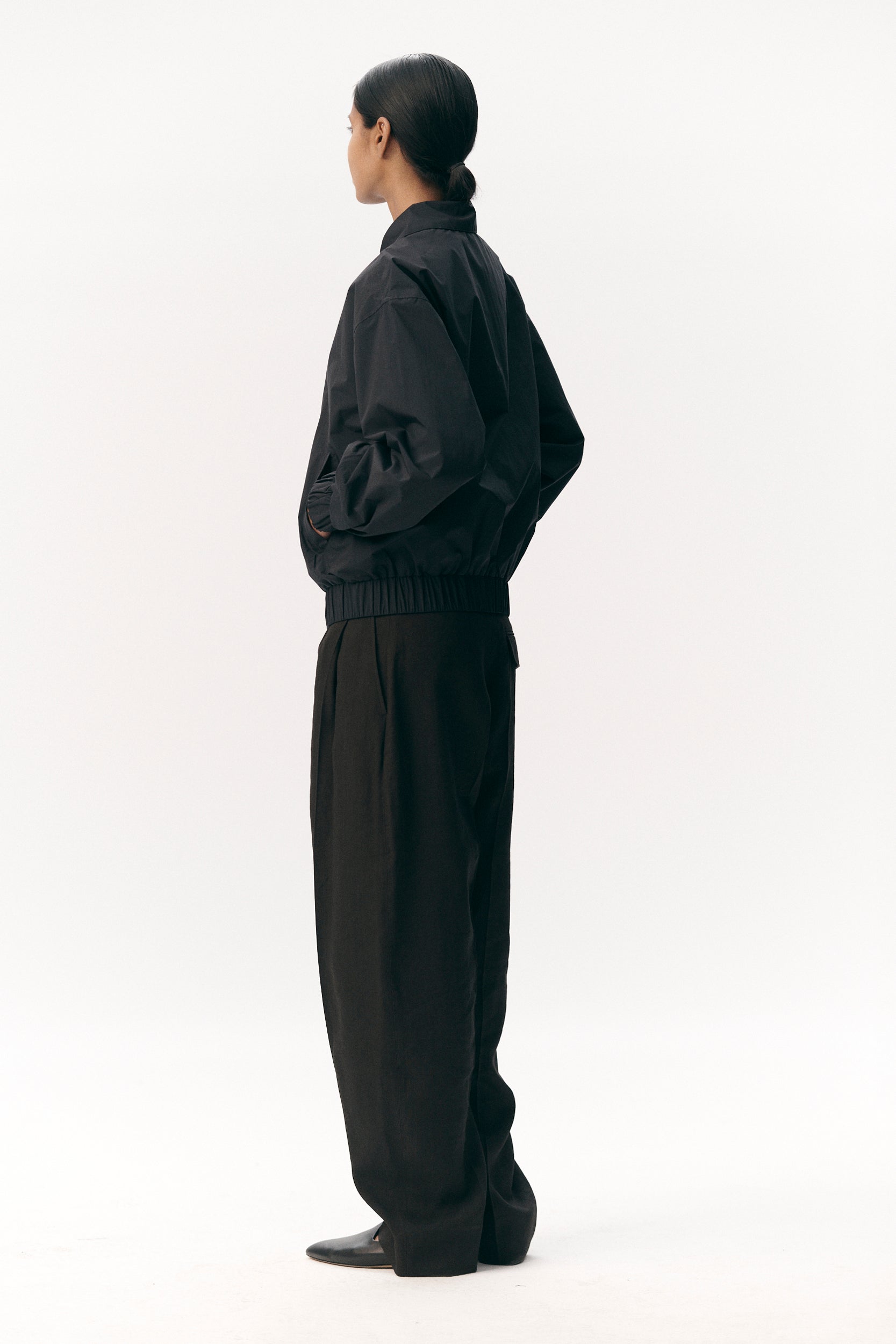 SHORT TRACKER WM NYLON SS26 NAVY