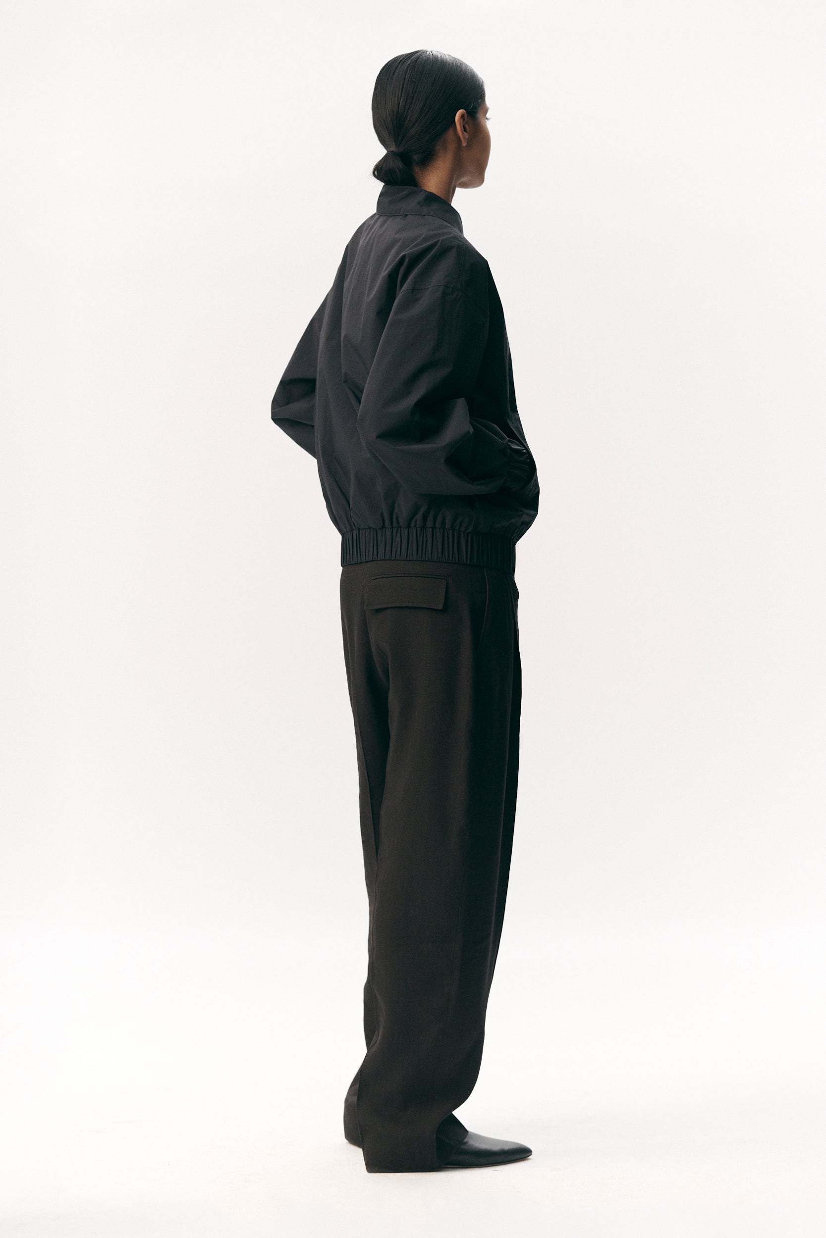 SHORT TRACKER WM NYLON SS26 NAVY