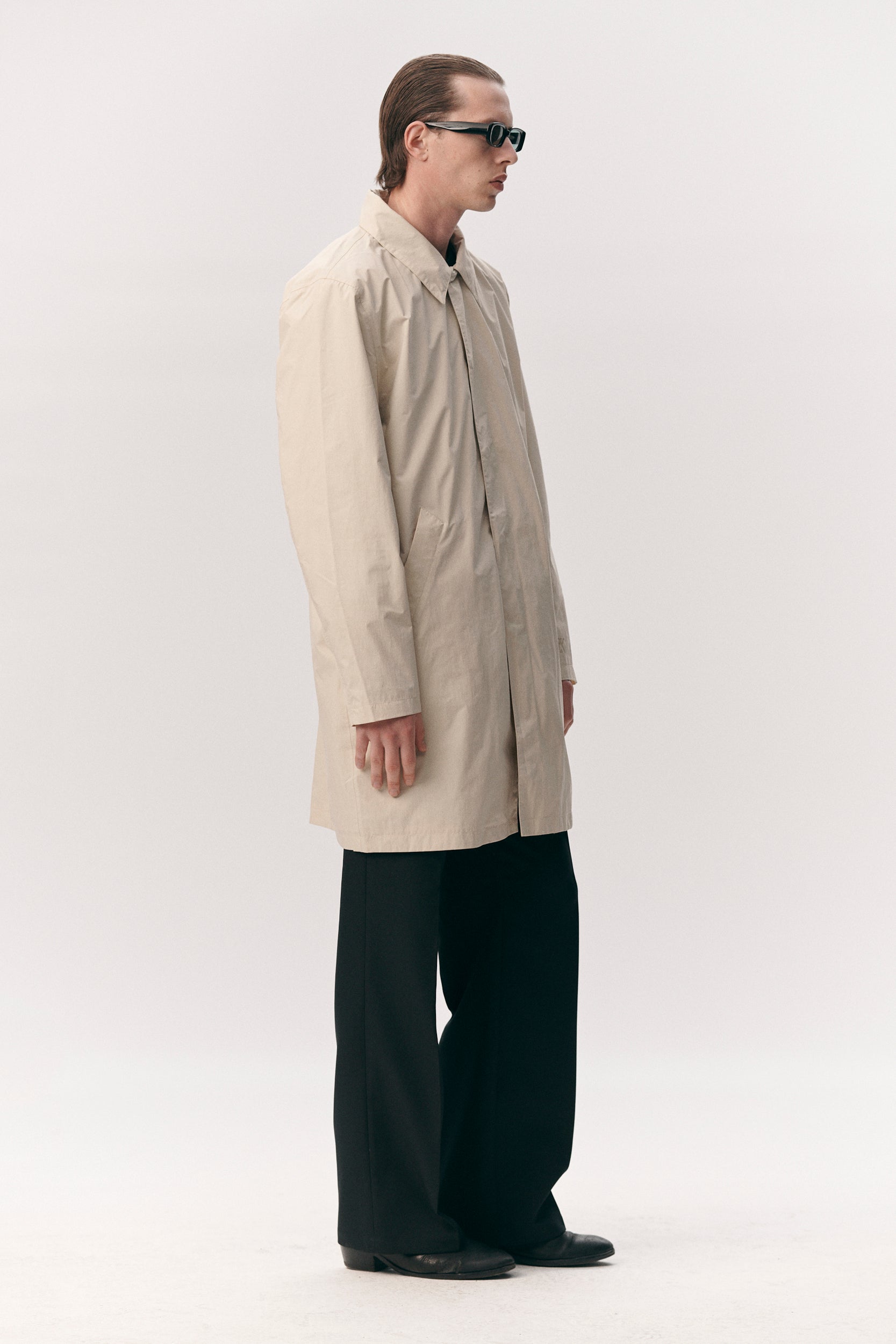 LONG DONG STRETCH NYLON SS26 BEIGE