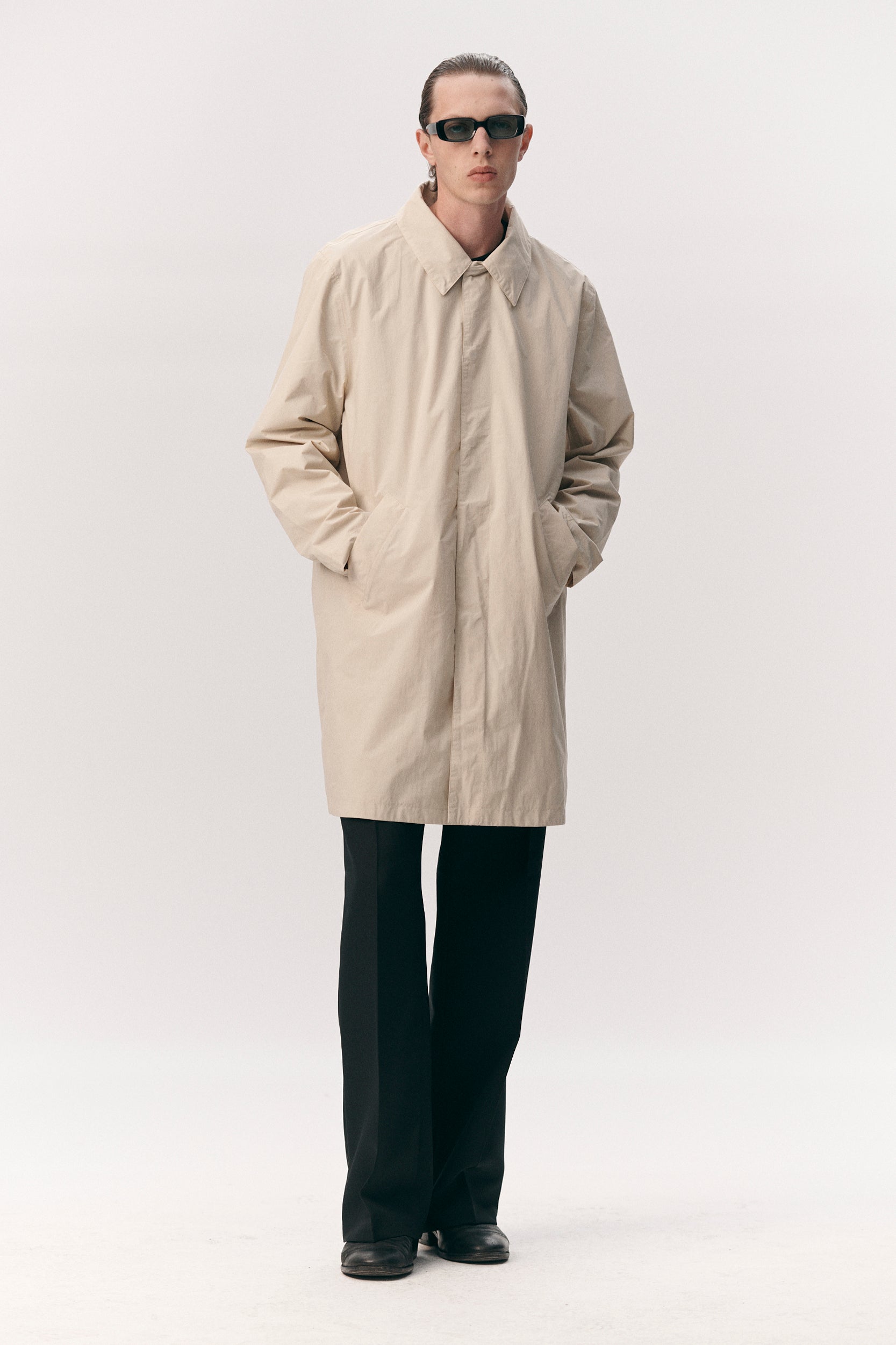 LONG DONG STRETCH NYLON SS26 BEIGE