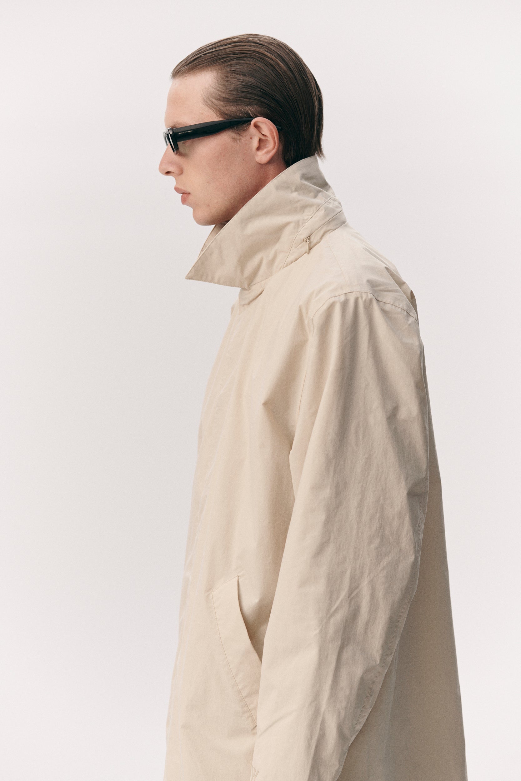 LONG DONG STRETCH NYLON SS26 BEIGE