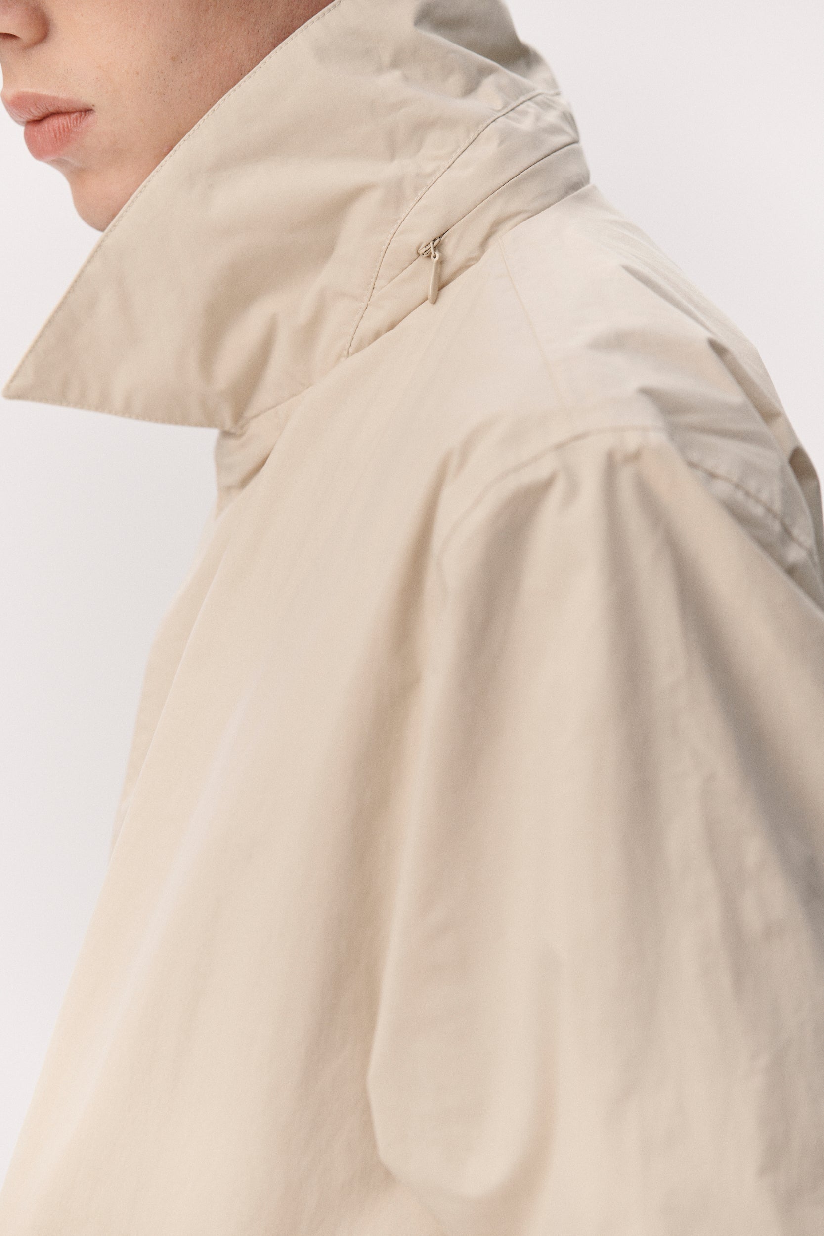 LONG DONG STRETCH NYLON SS26 BEIGE