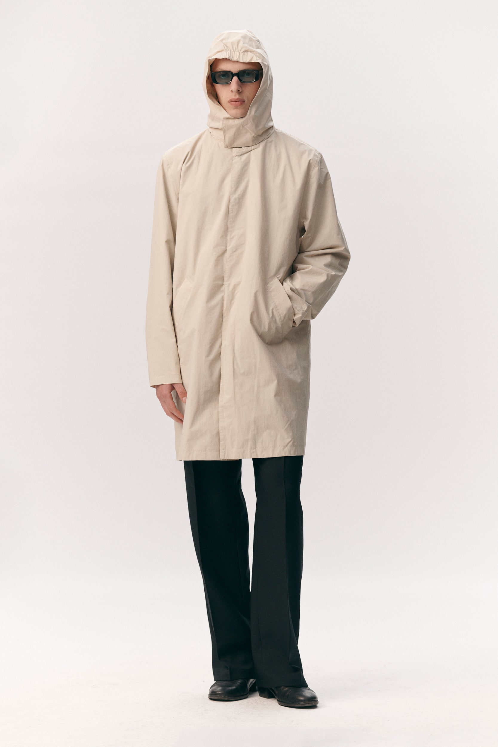 LONG DONG STRETCH NYLON SS26 BEIGE