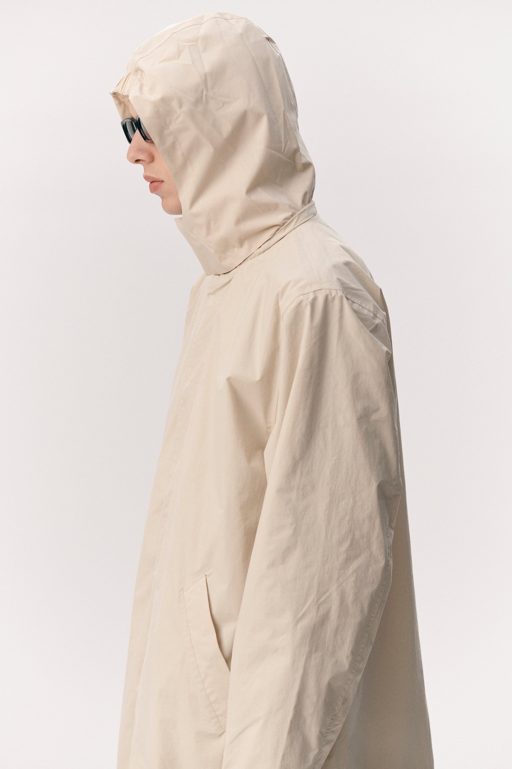 LONG DONG STRETCH NYLON SS26 BEIGE