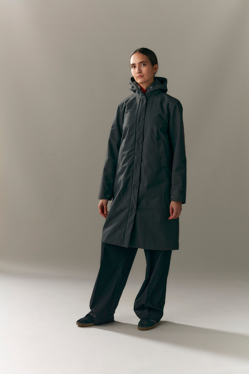 NOT SO LONG TUBE SPOILER AW23 houtskool 