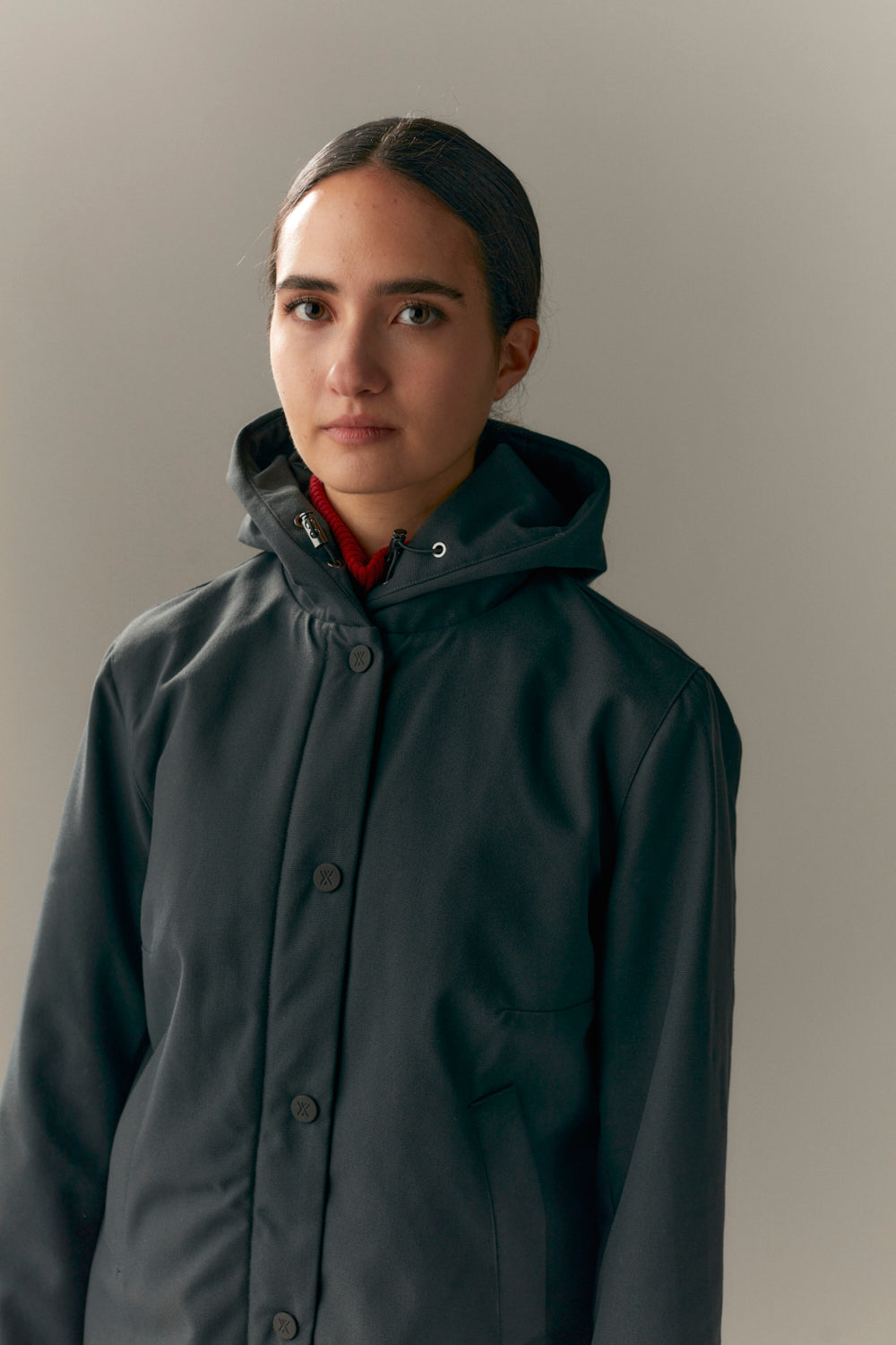 NOT SO LONG TUBE SPOILER AW23 houtskool 