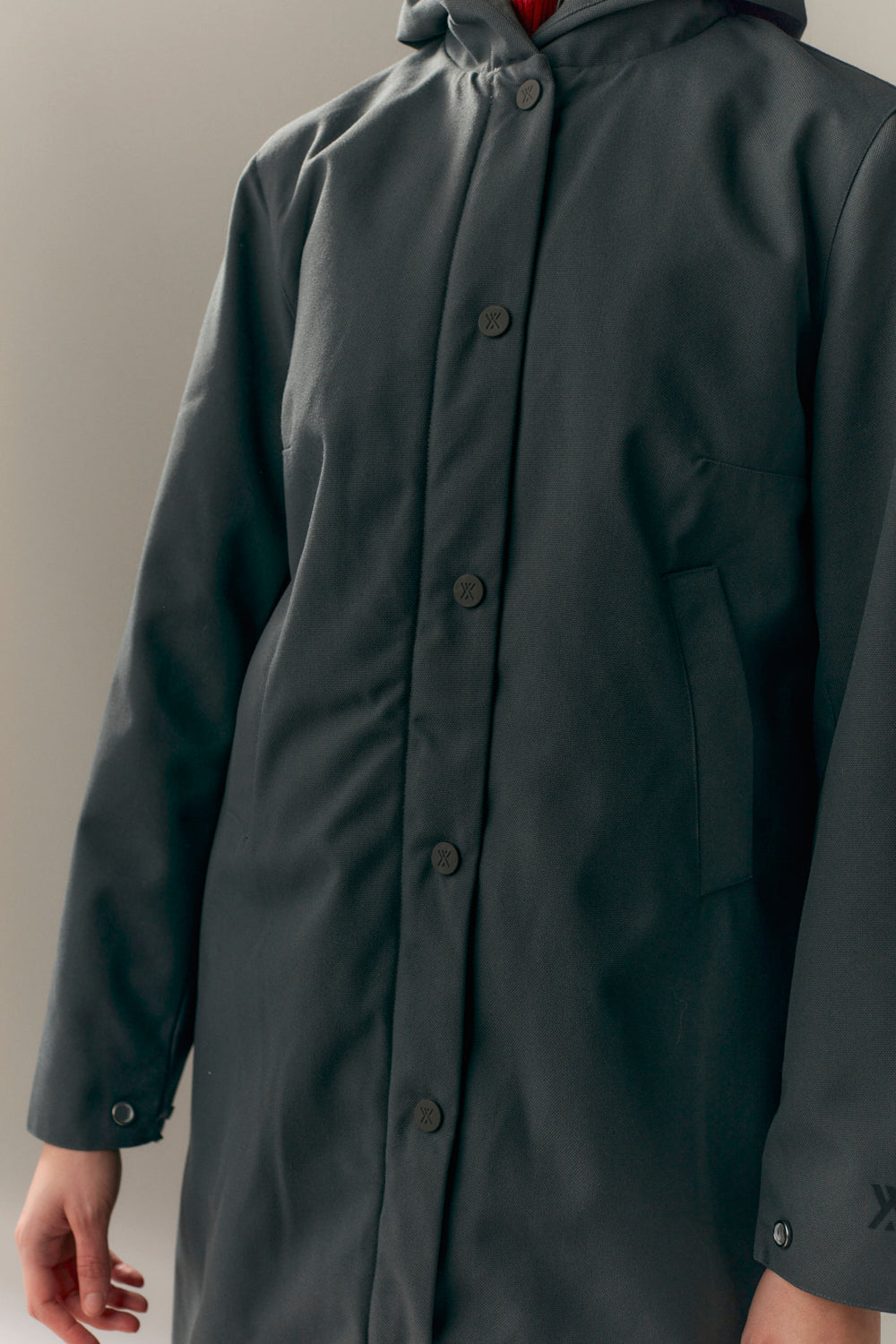 NOT SO LONG TUBE SPOILER AW23 houtskool 