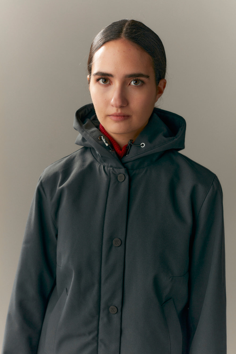 NOT SO LONG TUBE SPOILER AW23 houtskool 