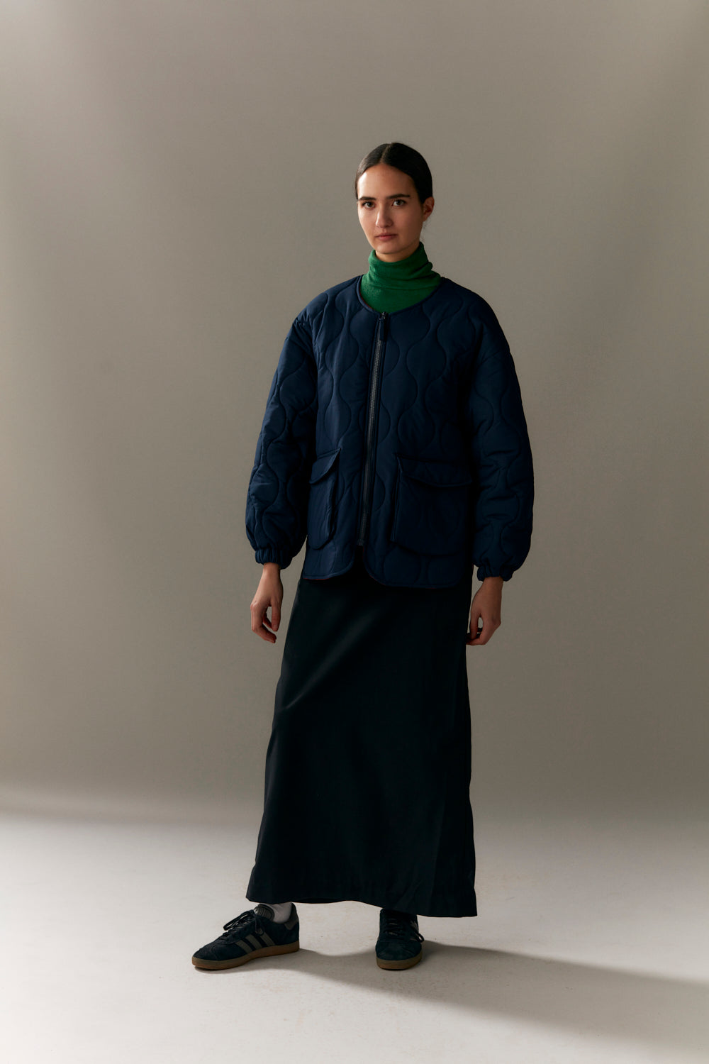 PADDED LINER WOMEN AW23 navy