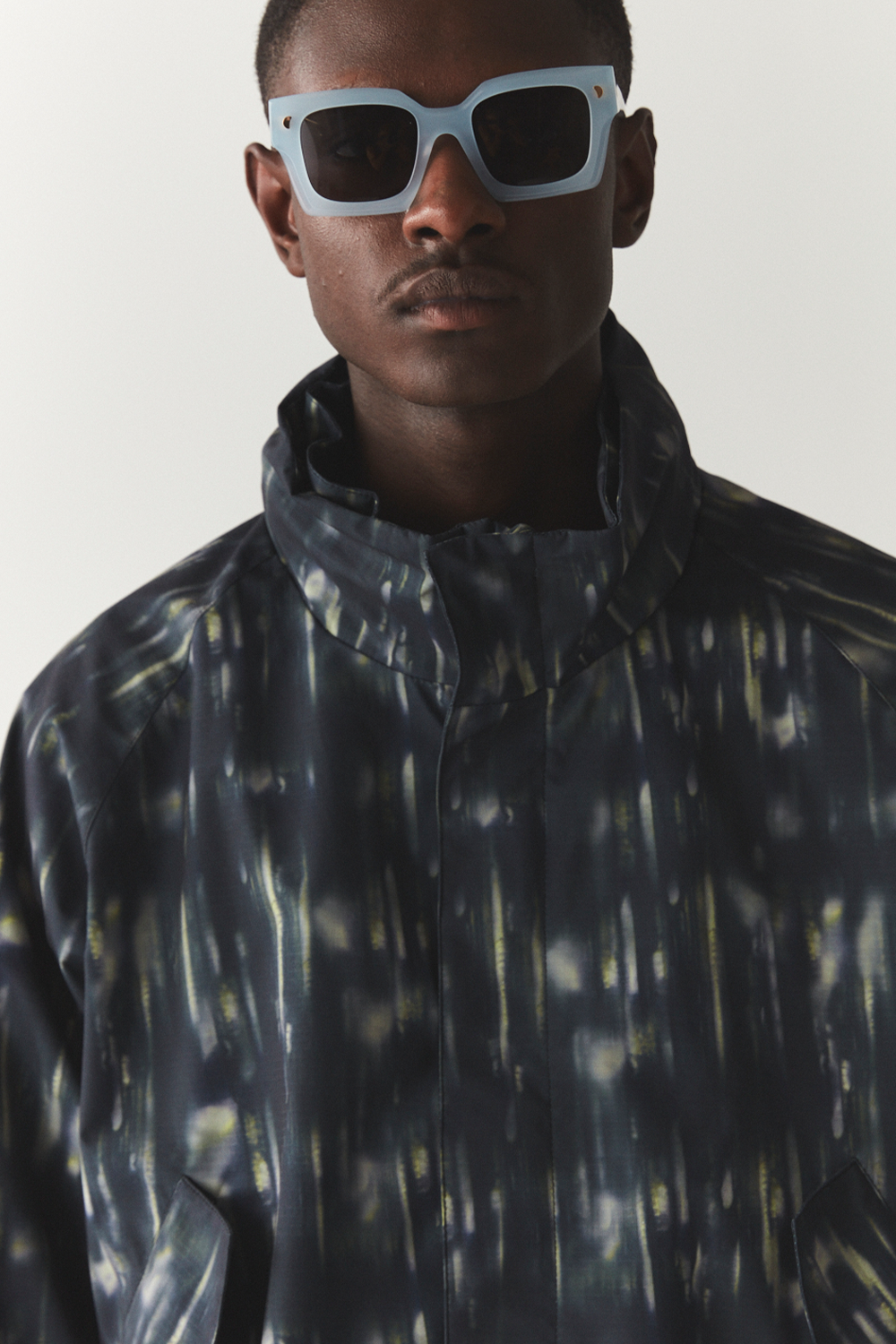 ROOMY ROSS G NEW PRINTED SS'24 NAVY
